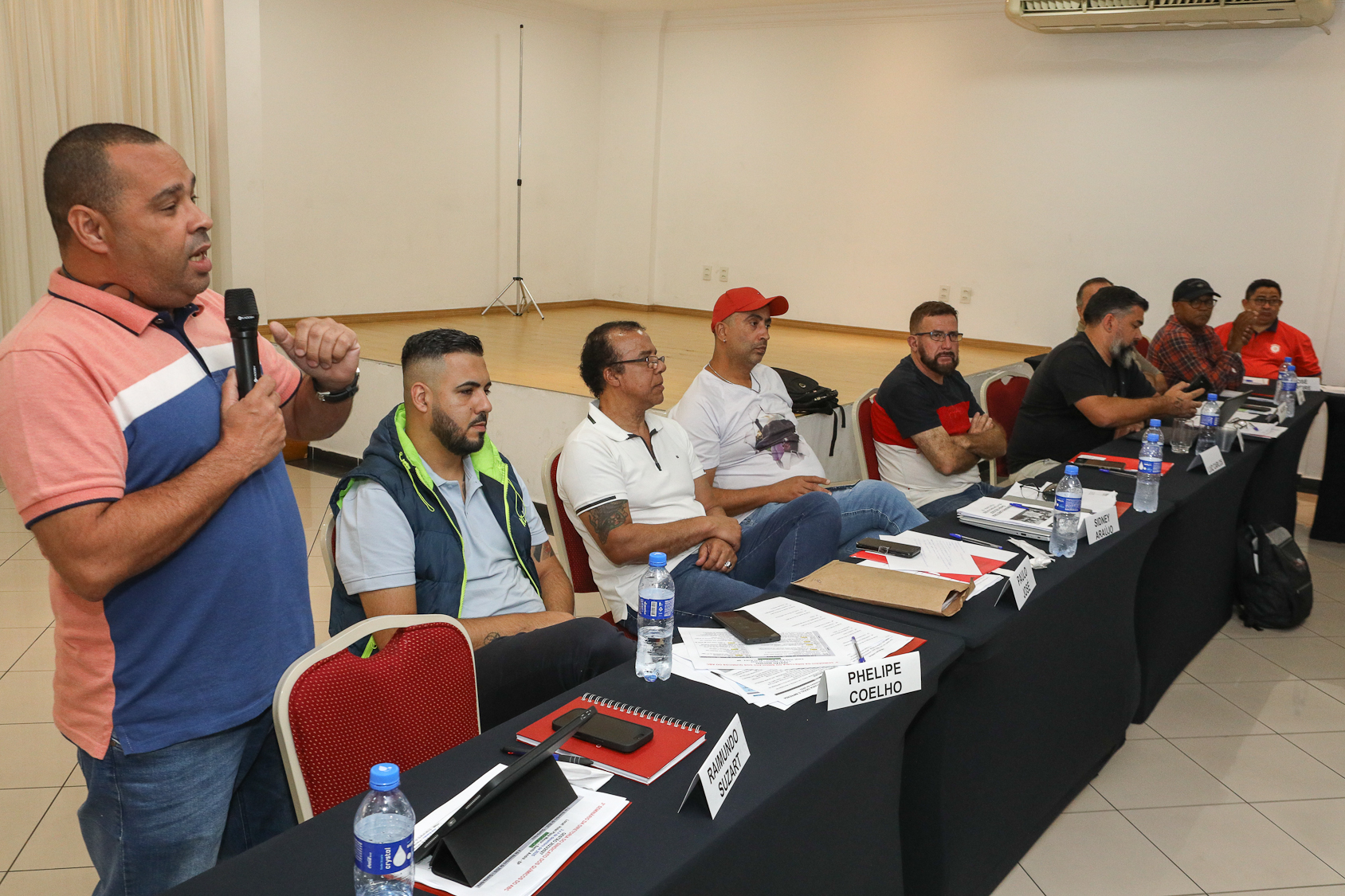 Seminário da diretoria gestão 2023 a 2027 realizado no Hotel Plaza Maior nos dias 03 e 04 de novembro de 2025. Fotos Dino Santos. Brasil.