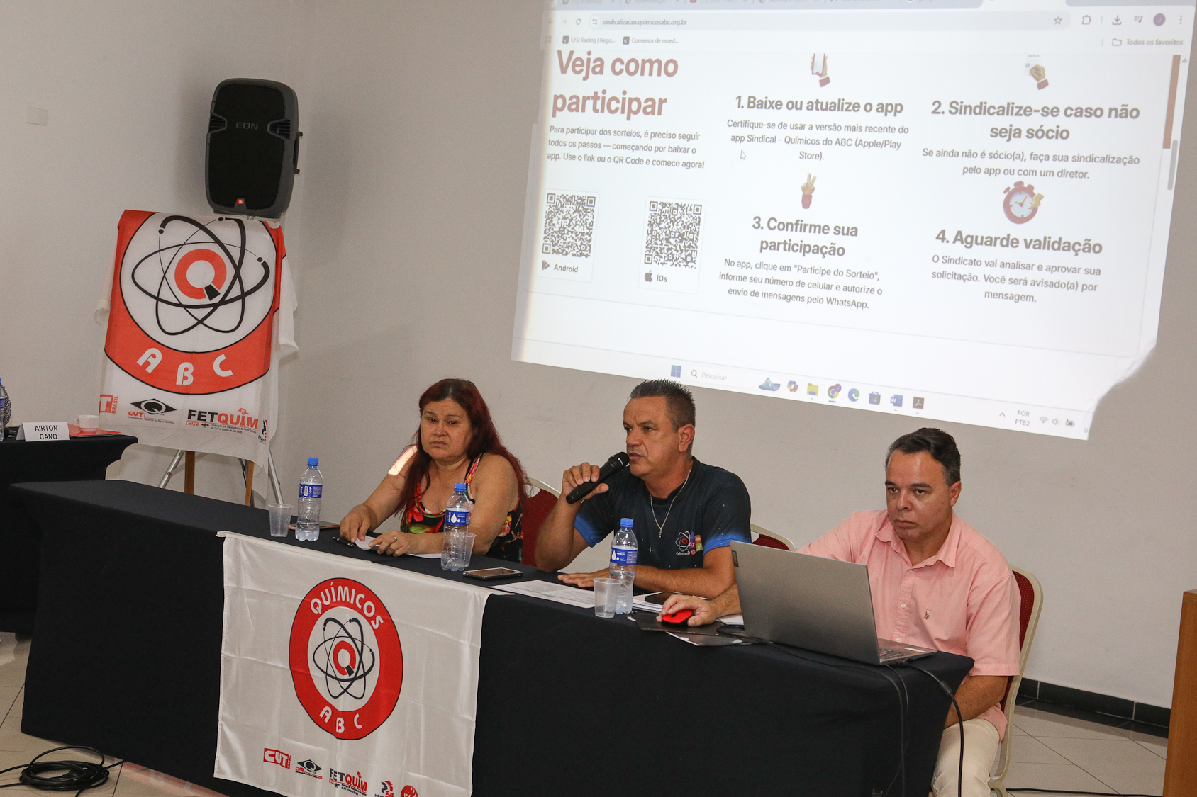 Seminário da diretoria gestão 2023 a 2027 realizado no Hotel Plaza Maior nos dias 03 e 04 de novembro de 2025. Fotos Dino Santos. Brasil.