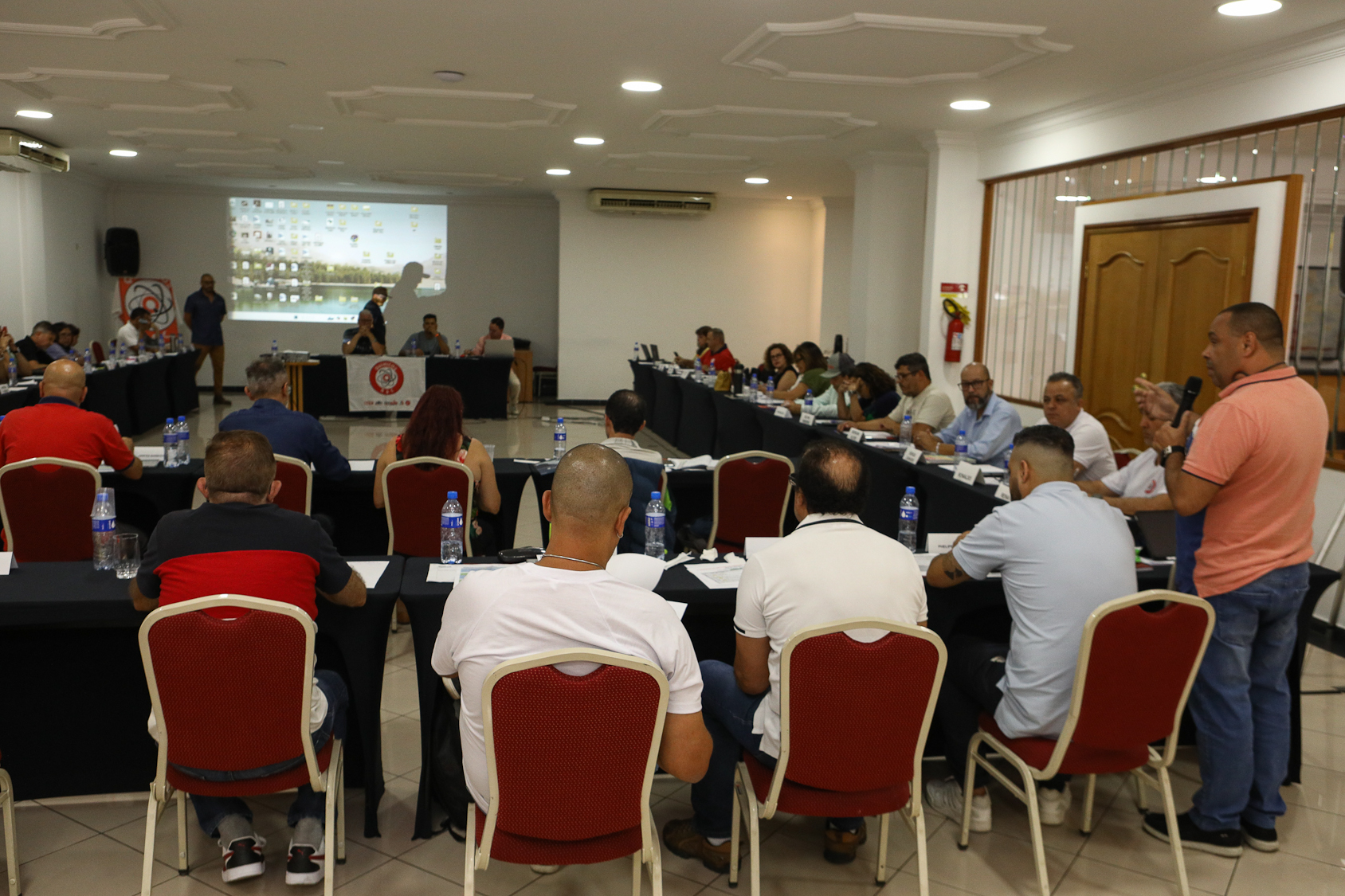 Seminário da diretoria gestão 2023 a 2027 realizado no Hotel Plaza Maior nos dias 03 e 04 de novembro de 2025. Fotos Dino Santos. Brasil.