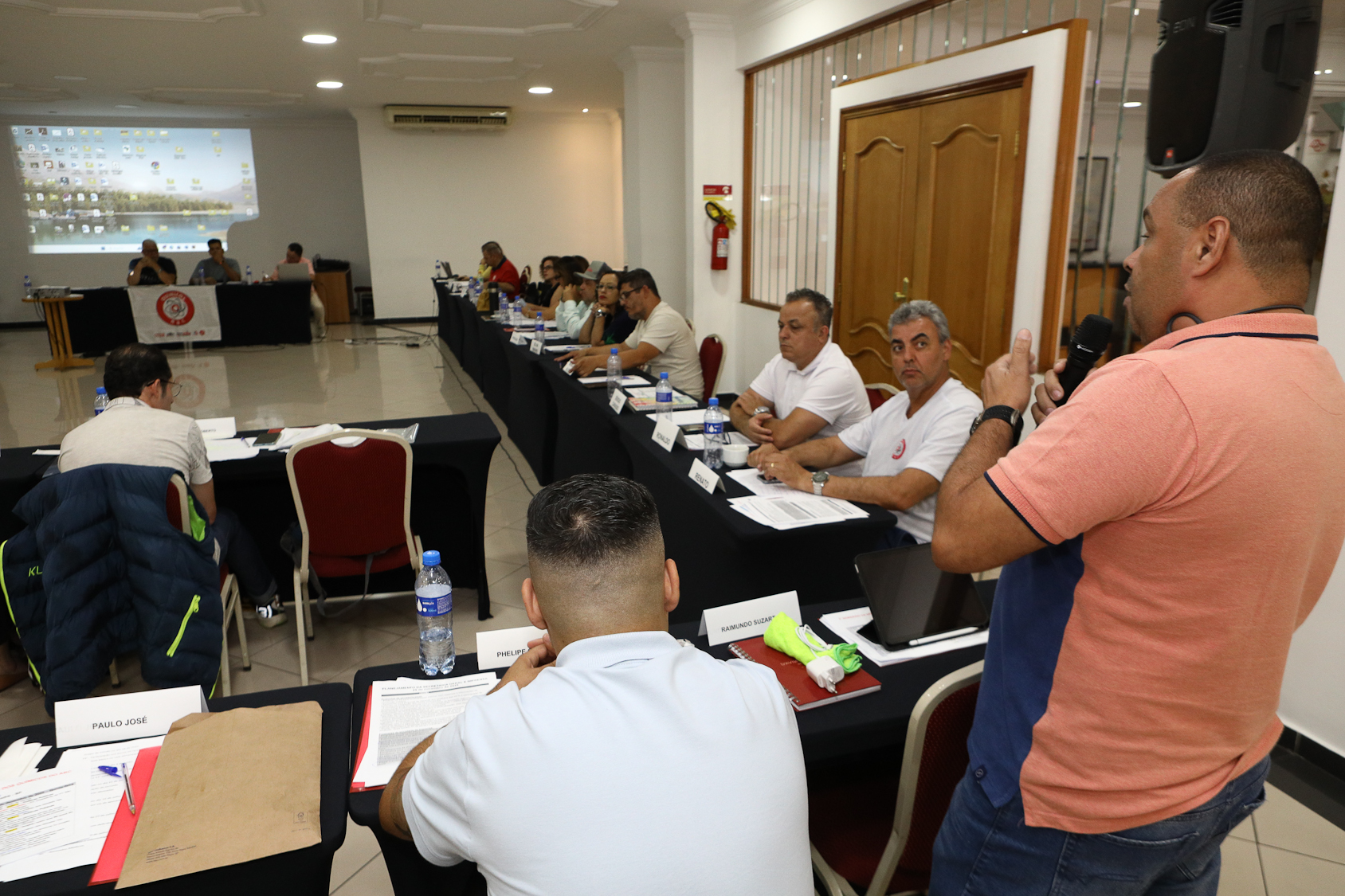 Seminário da diretoria gestão 2023 a 2027 realizado no Hotel Plaza Maior nos dias 03 e 04 de novembro de 2025. Fotos Dino Santos. Brasil.