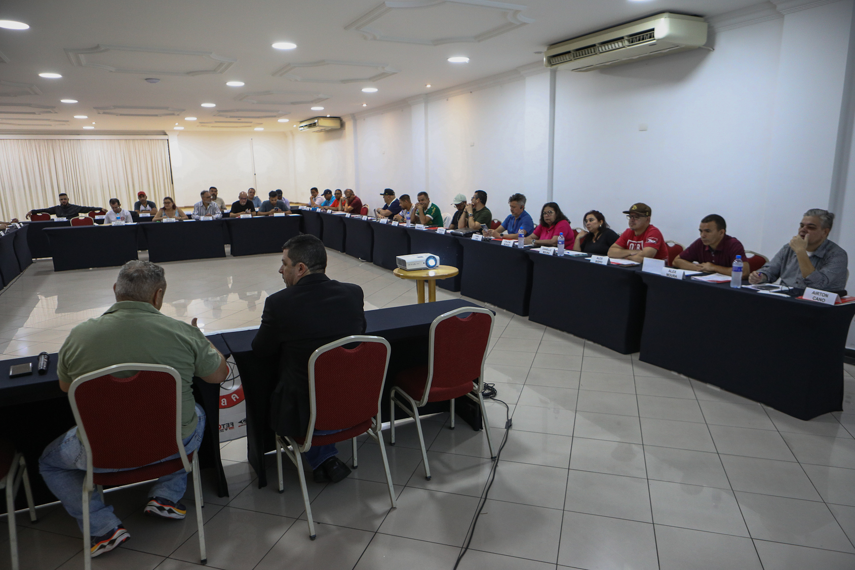 Seminário da diretoria gestão 2023 a 2027 realizado no Hotel Plaza Maior nos dias 03 e 04 de novembro de 2025. Fotos Dino Santos. Brasil.