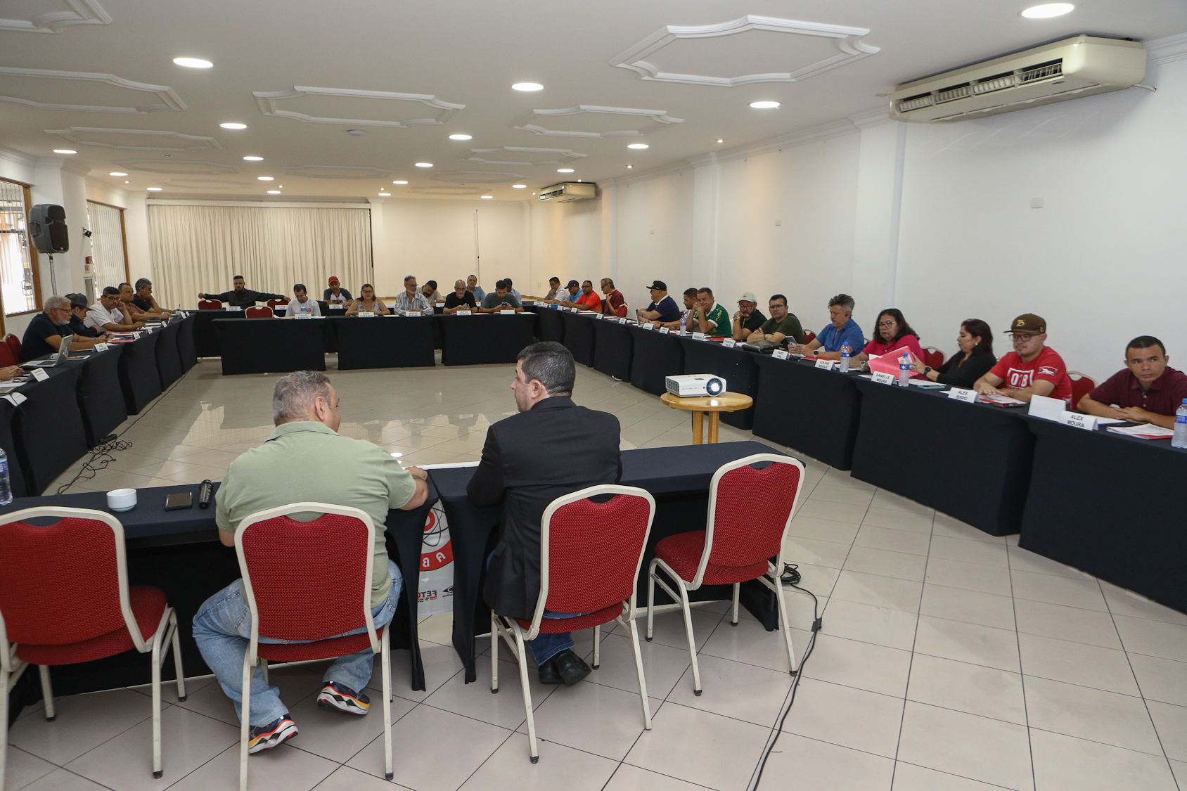 Seminário da diretoria gestão 2023 a 2027 realizado no Hotel Plaza Maior nos dias 03 e 04 de novembro de 2025. Fotos Dino Santos. Brasil.