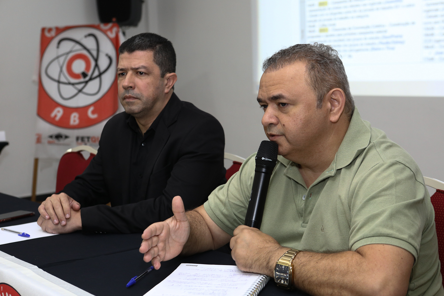 Seminário da diretoria gestão 2023 a 2027 realizado no Hotel Plaza Maior nos dias 03 e 04 de novembro de 2025. Fotos Dino Santos. Brasil.