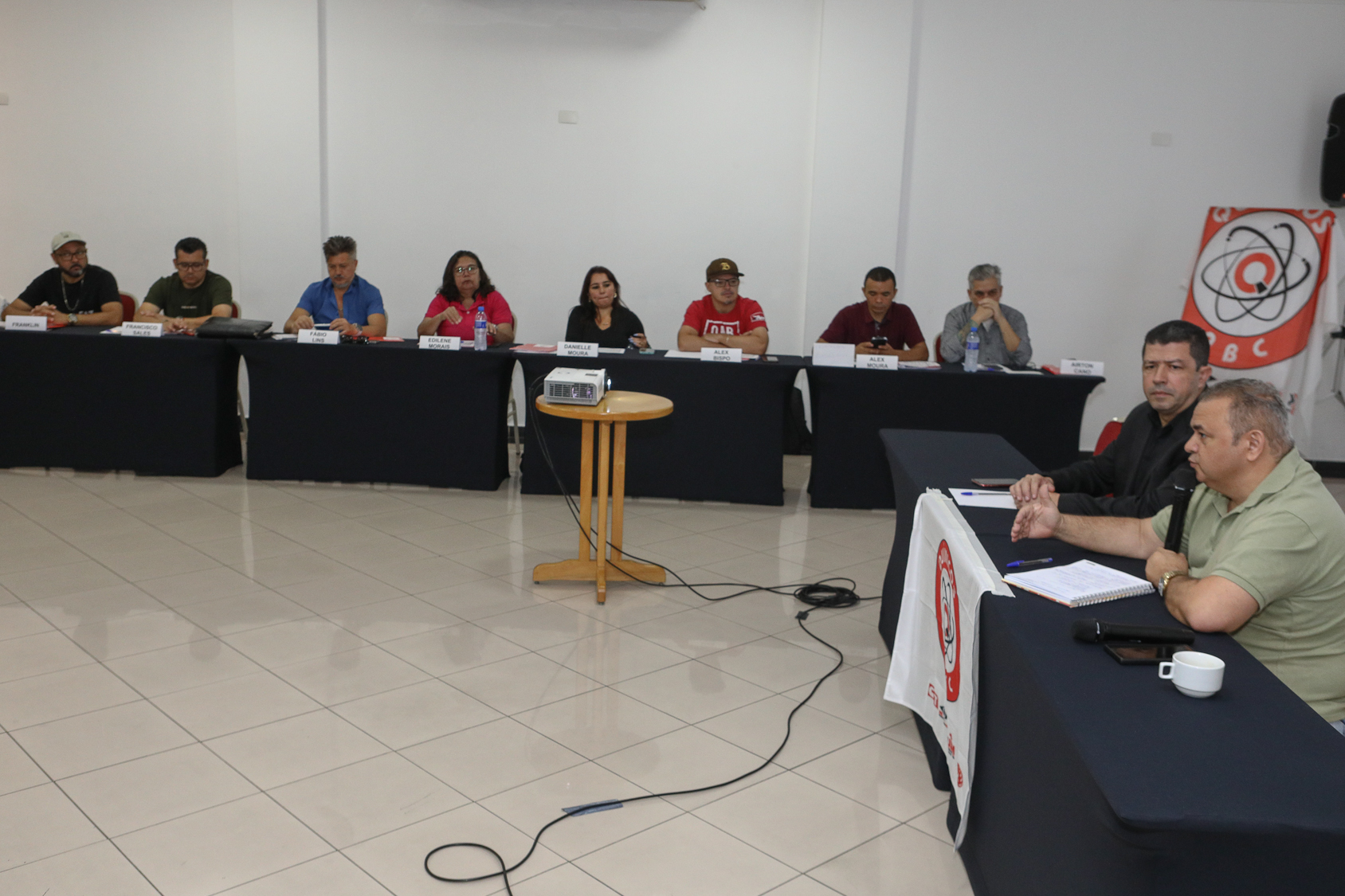 Seminário da diretoria gestão 2023 a 2027 realizado no Hotel Plaza Maior nos dias 03 e 04 de novembro de 2025. Fotos Dino Santos. Brasil.