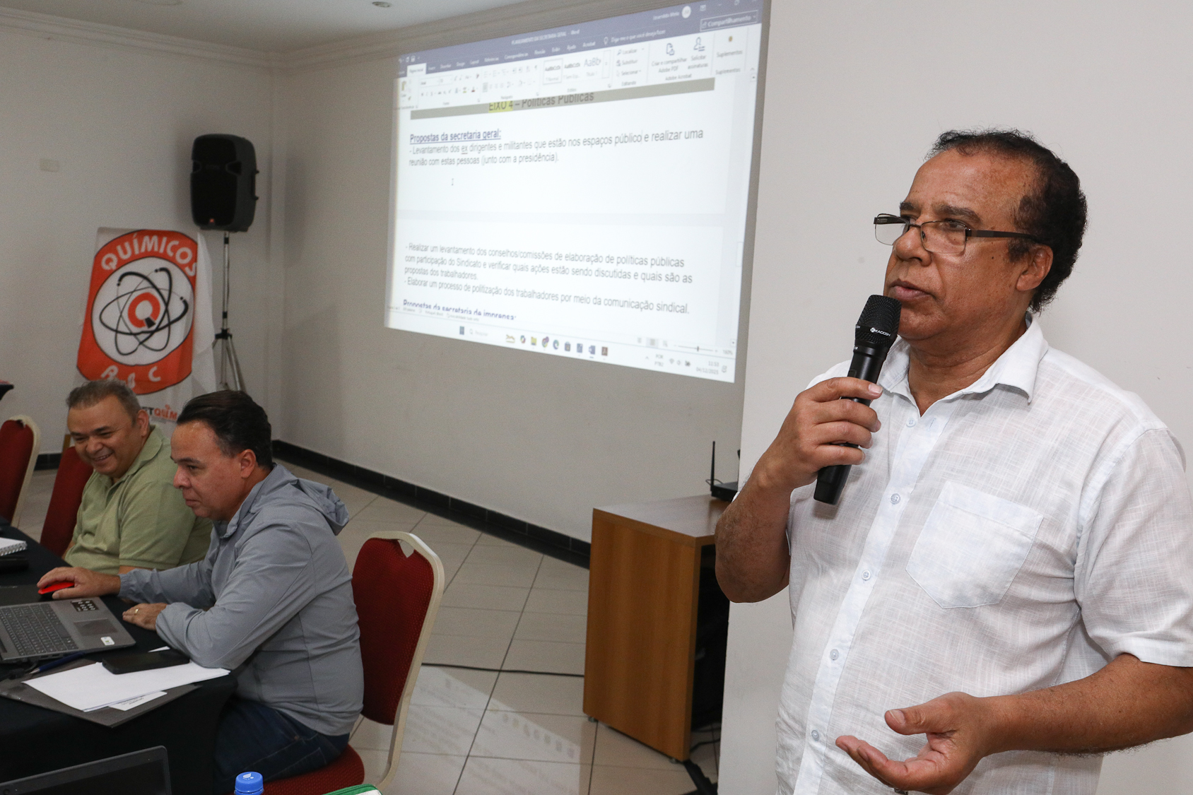 Seminário da diretoria gestão 2023 a 2027 realizado no Hotel Plaza Maior nos dias 03 e 04 de novembro de 2025. Fotos Dino Santos. Brasil.