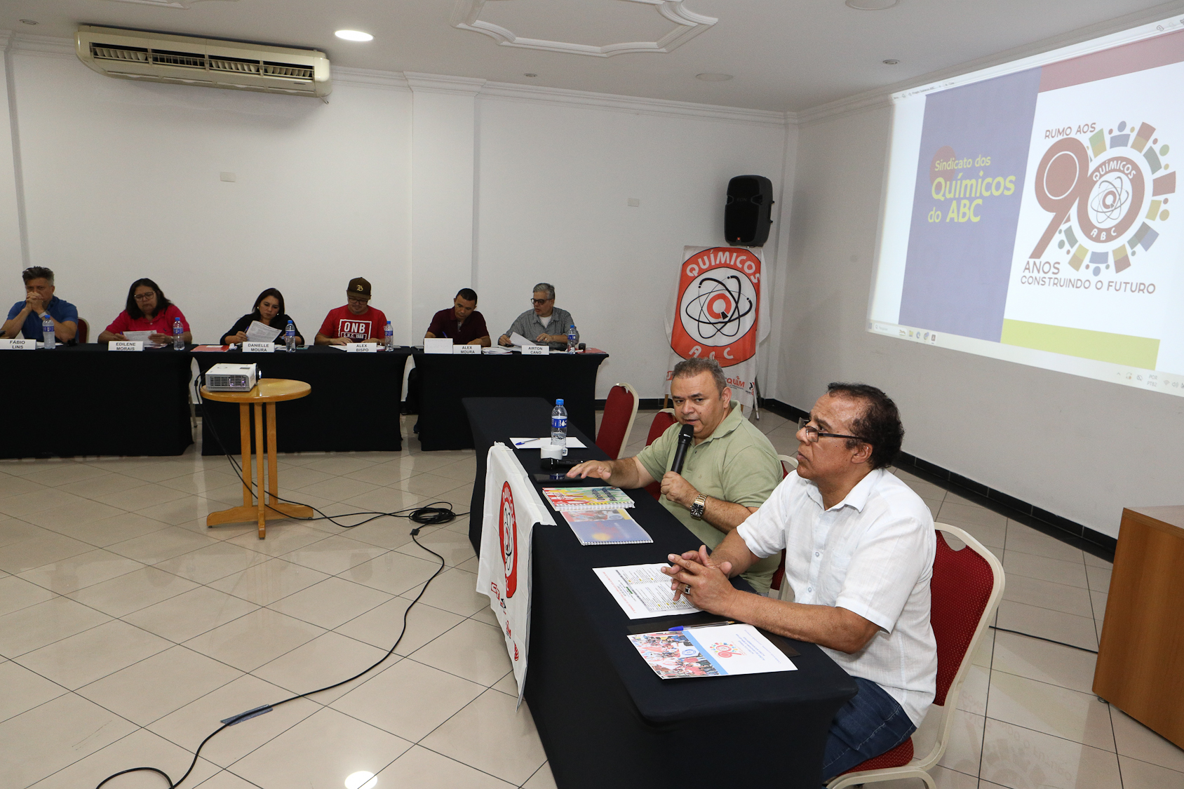 Seminário da diretoria gestão 2023 a 2027 realizado no Hotel Plaza Maior nos dias 03 e 04 de novembro de 2025. Fotos Dino Santos. Brasil.