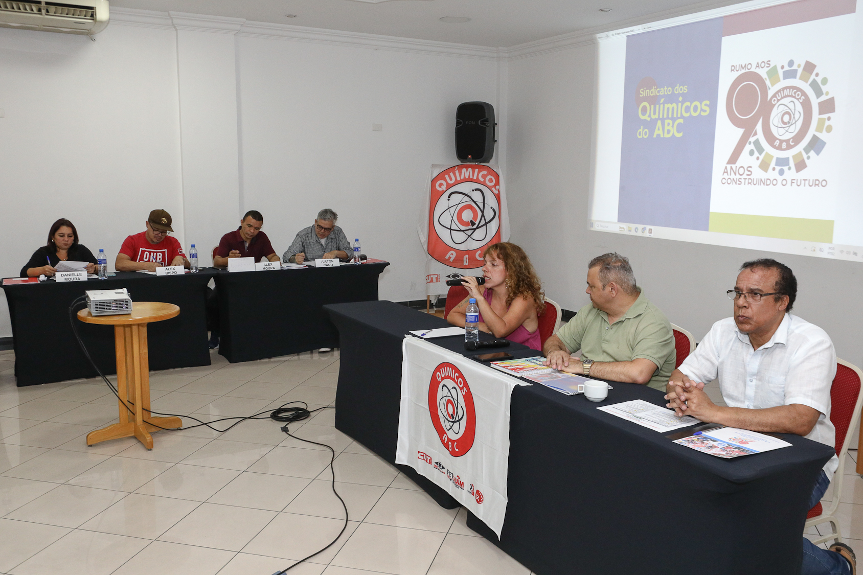 Seminário da diretoria gestão 2023 a 2027 realizado no Hotel Plaza Maior nos dias 03 e 04 de novembro de 2025. Fotos Dino Santos. Brasil.