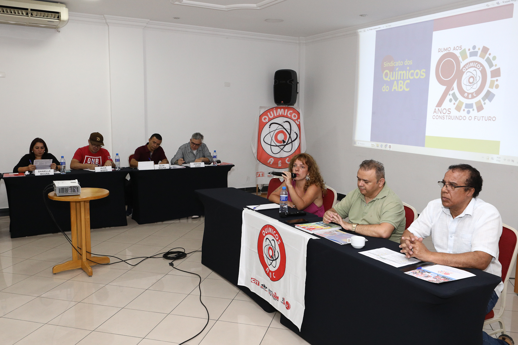 Seminário da diretoria gestão 2023 a 2027 realizado no Hotel Plaza Maior nos dias 03 e 04 de novembro de 2025. Fotos Dino Santos. Brasil.