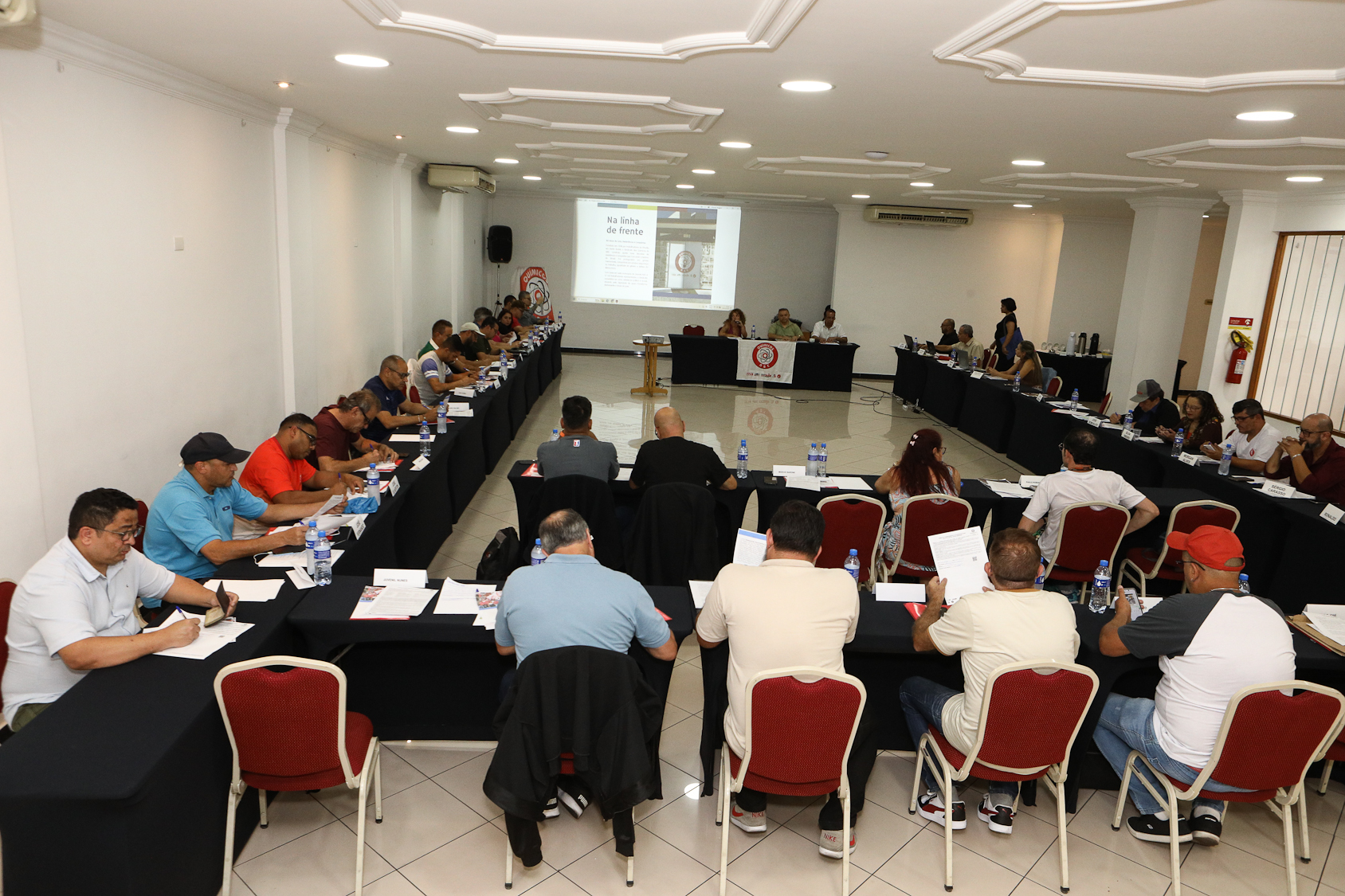 Seminário da diretoria gestão 2023 a 2027 realizado no Hotel Plaza Maior nos dias 03 e 04 de novembro de 2025. Fotos Dino Santos. Brasil.