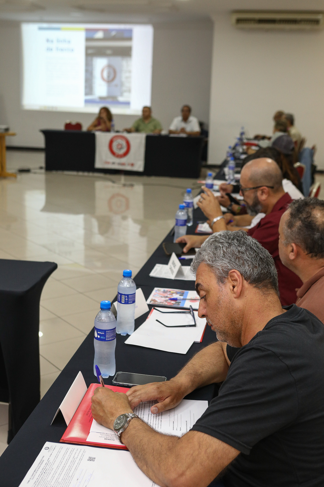 Seminário da diretoria gestão 2023 a 2027 realizado no Hotel Plaza Maior nos dias 03 e 04 de novembro de 2025. Fotos Dino Santos. Brasil.