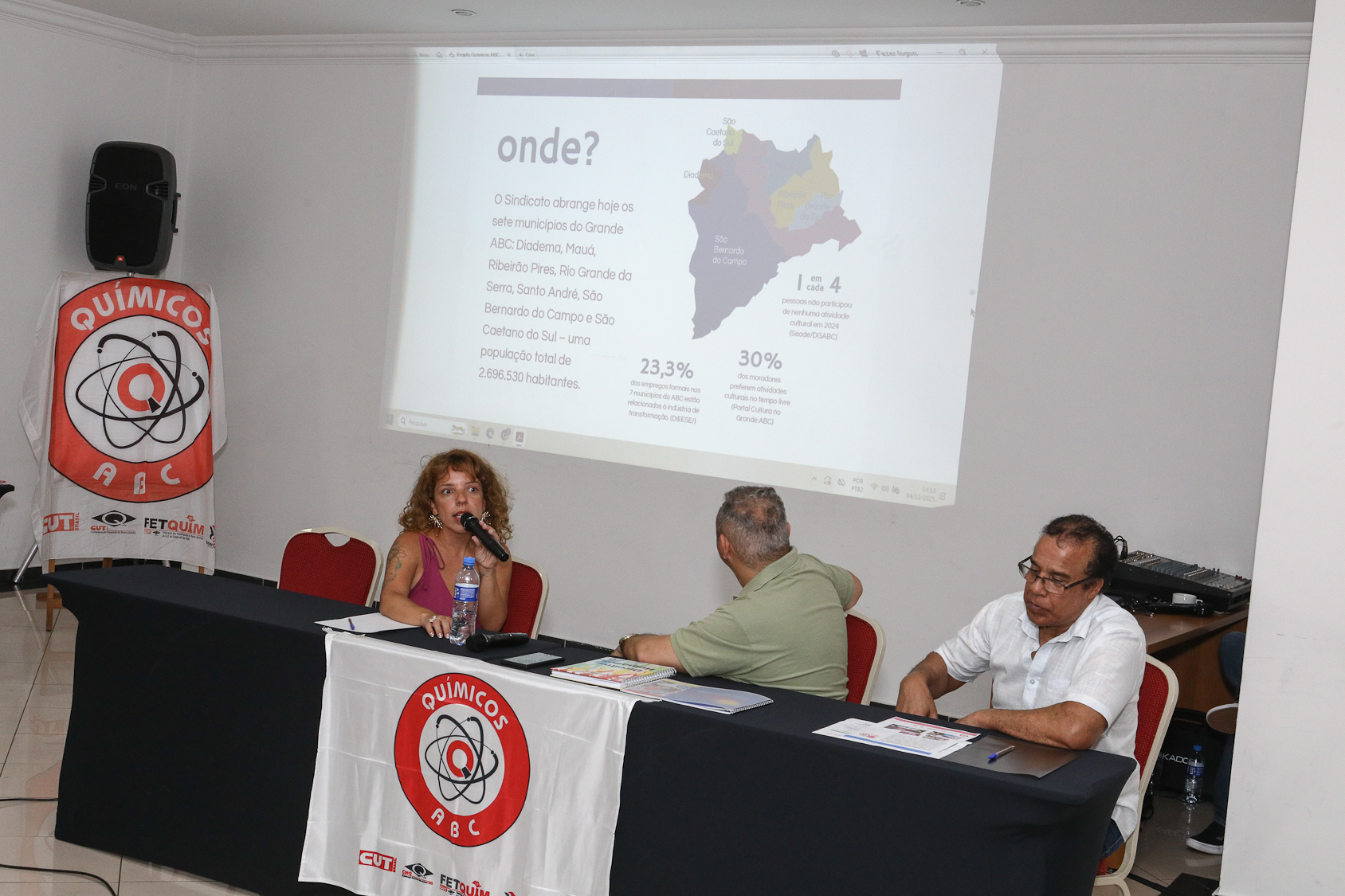 Seminário da diretoria gestão 2023 a 2027 realizado no Hotel Plaza Maior nos dias 03 e 04 de novembro de 2025. Fotos Dino Santos. Brasil.