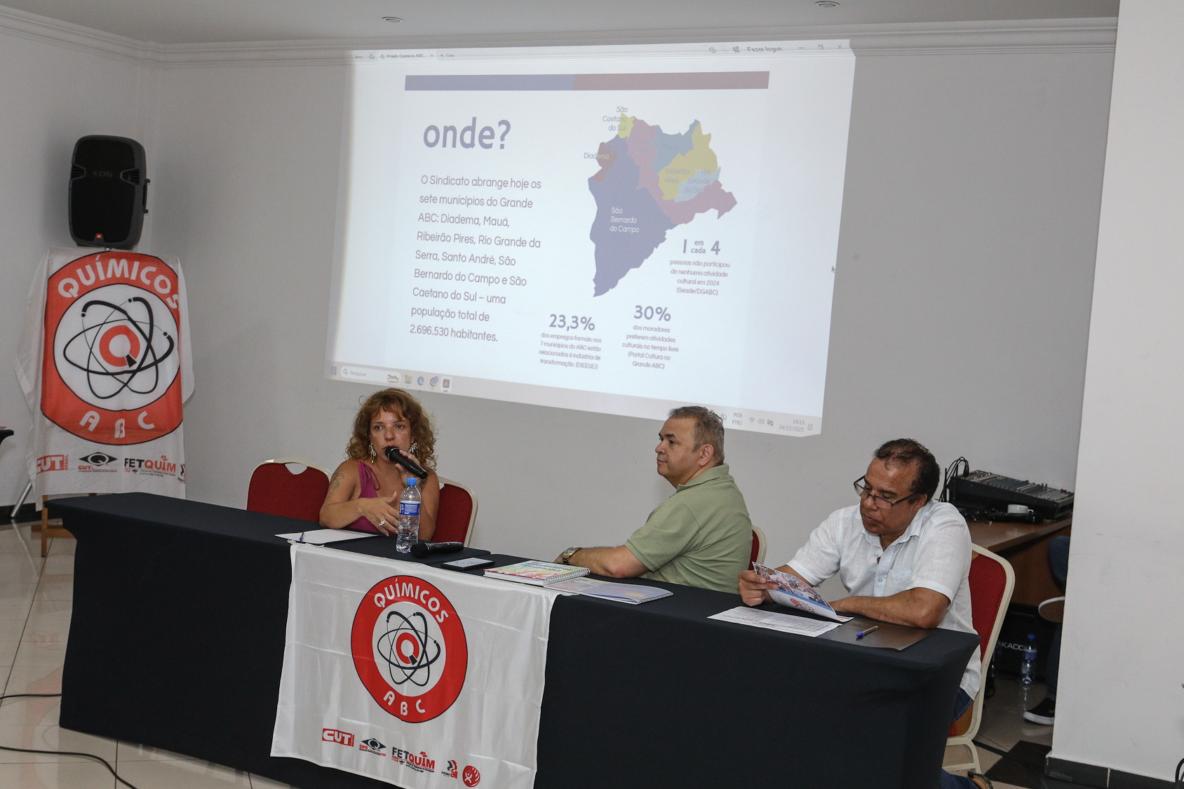 Seminário da diretoria gestão 2023 a 2027 realizado no Hotel Plaza Maior nos dias 03 e 04 de novembro de 2025. Fotos Dino Santos. Brasil.