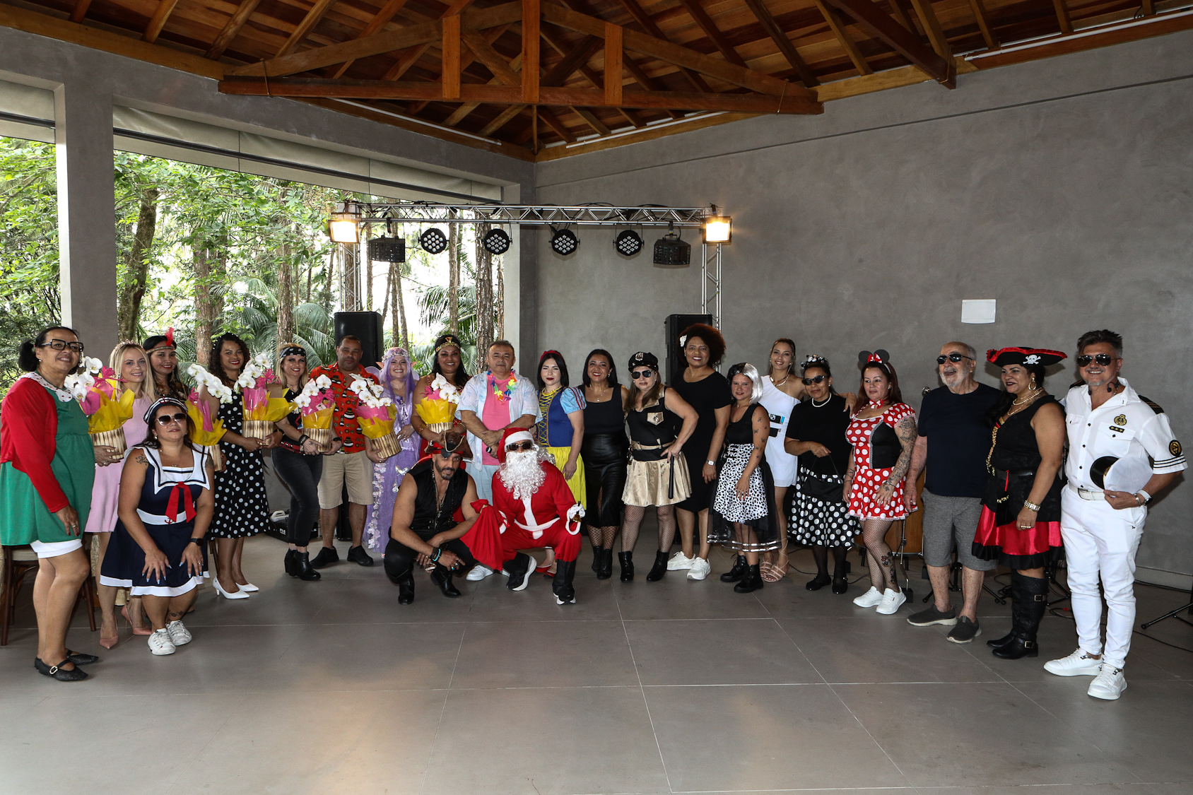 Confraternização dos funcionários do sindicatos dos químicos do abc realizado no Riacho Grande/SP. Fotos Dino Santos. Brasil_12_12_2025.