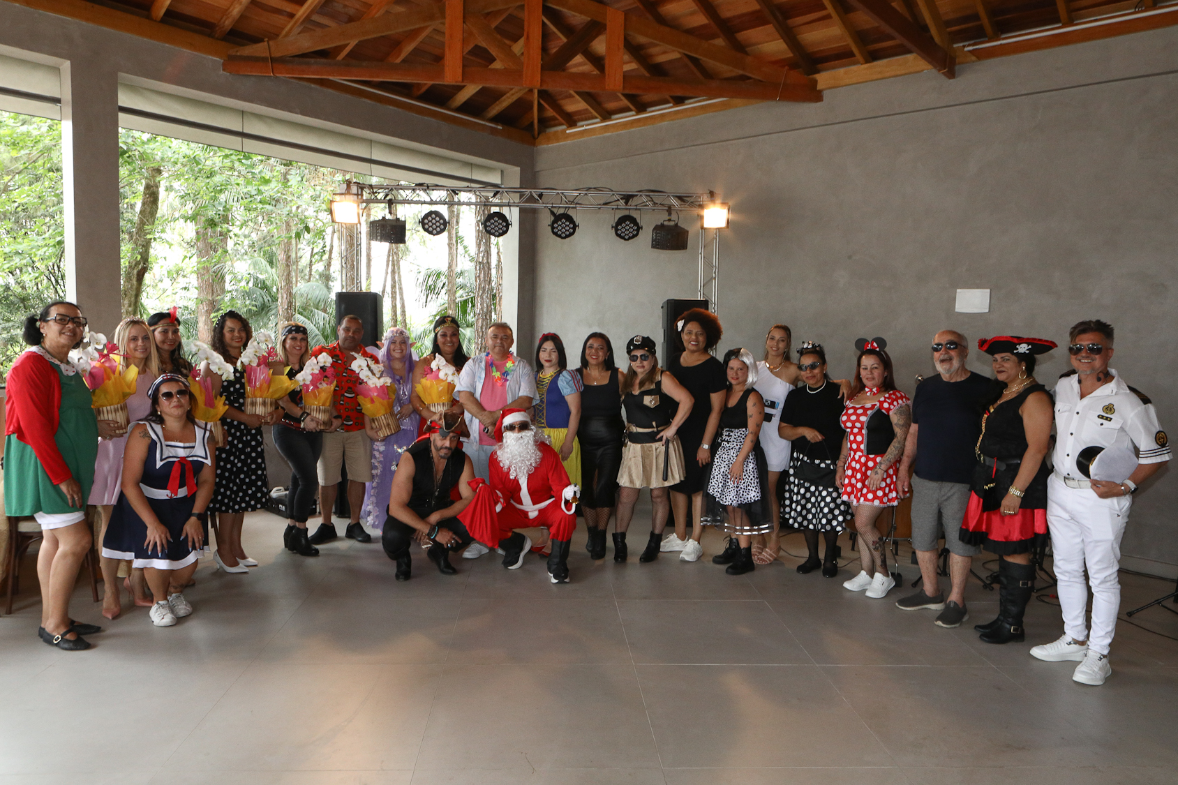 Confraternização dos funcionários do sindicatos dos químicos do abc realizado no Riacho Grande/SP. Fotos Dino Santos. Brasil_12_12_2025.