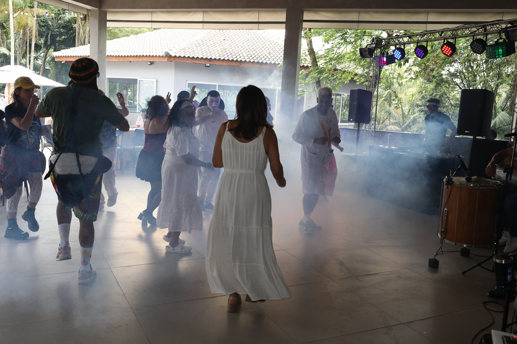 Confraternização dos funcionários do sindicatos dos químicos do abc realizado no Riacho Grande/SP. Fotos Dino Santos. Brasil_12_12_2025.