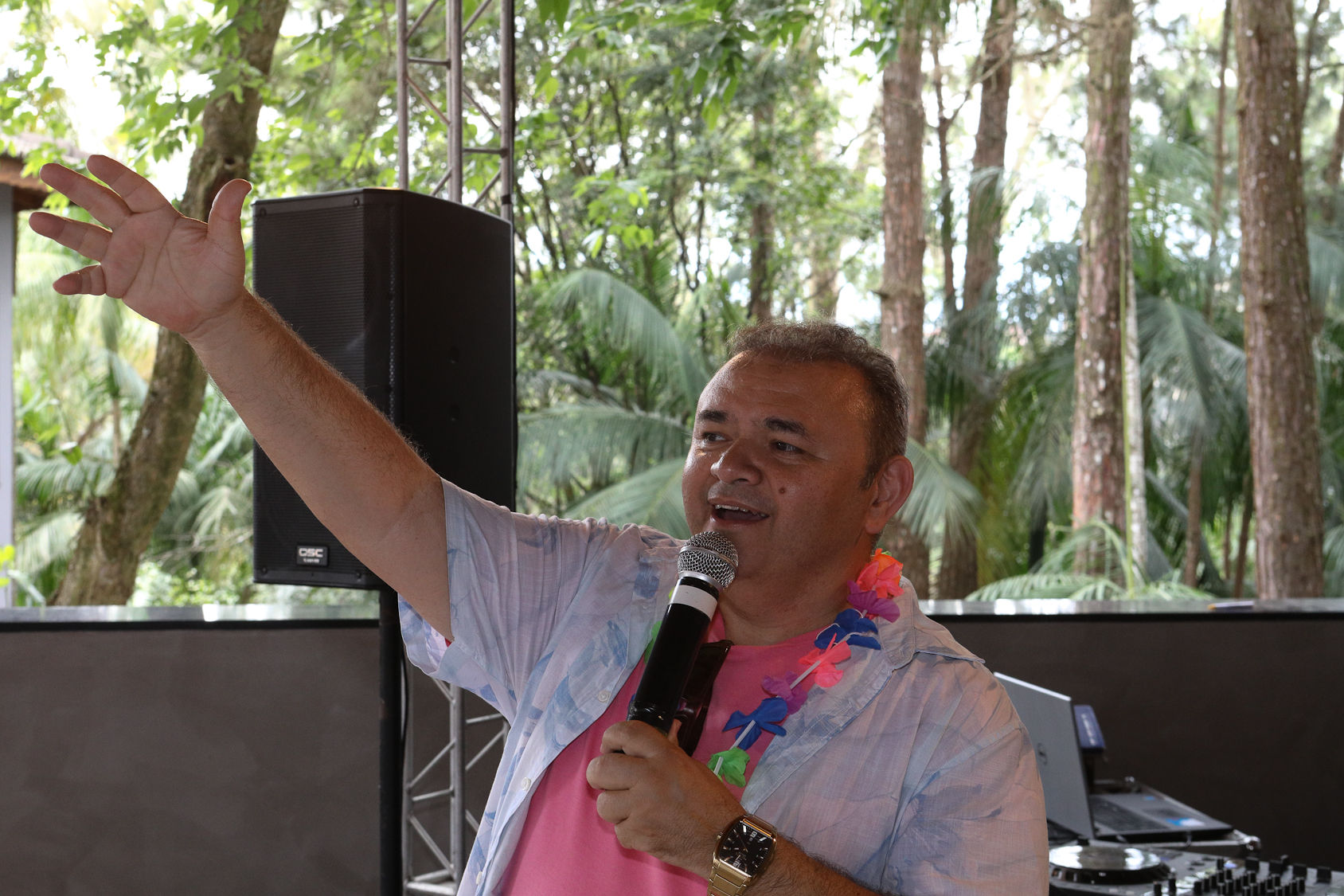 Confraternização dos funcionários do sindicatos dos químicos do abc realizado no Riacho Grande/SP. Fotos Dino Santos. Brasil_12_12_2025.