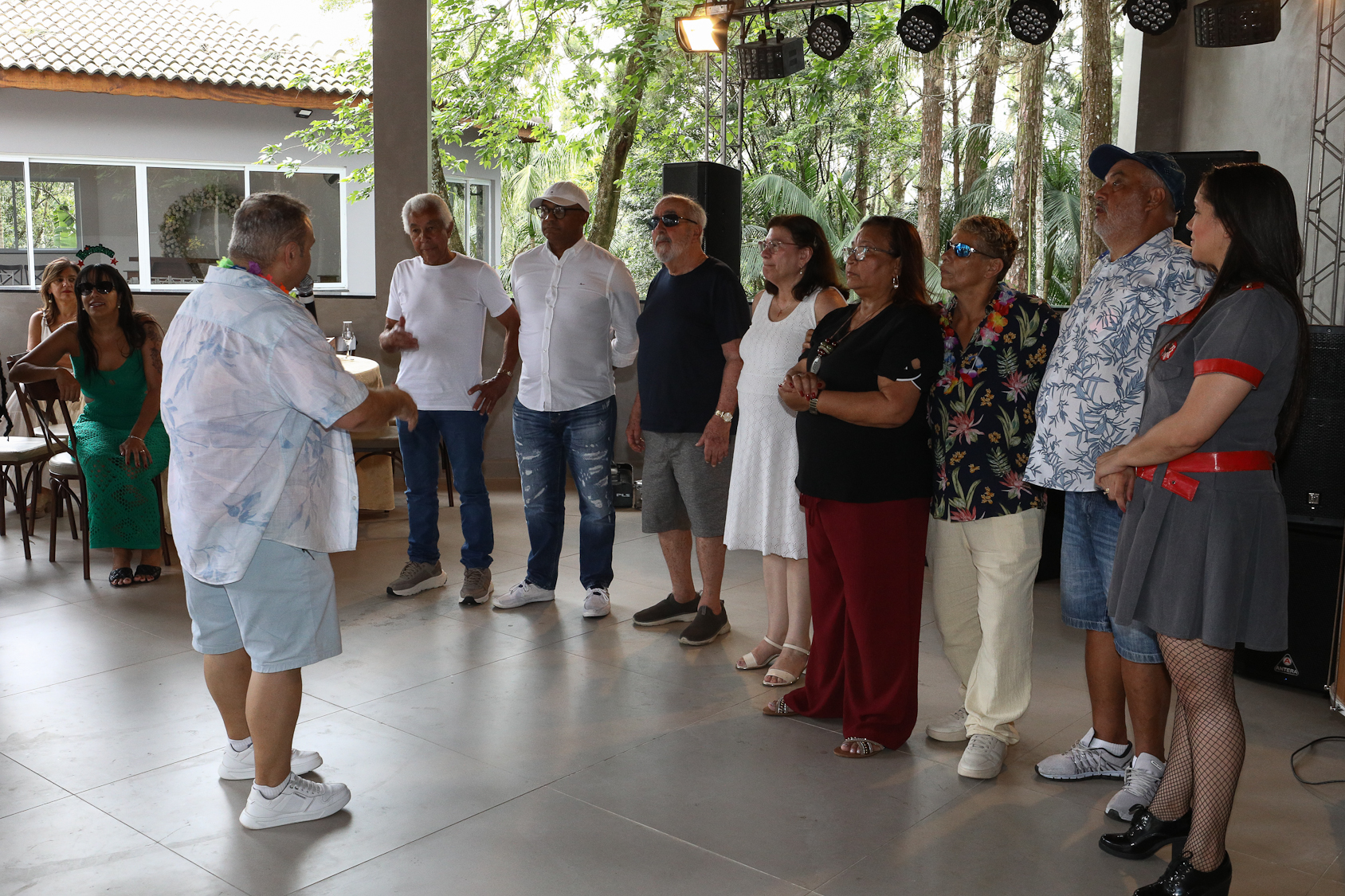 Confraternização dos funcionários do sindicatos dos químicos do abc realizado no Riacho Grande/SP. Fotos Dino Santos. Brasil_12_12_2025.