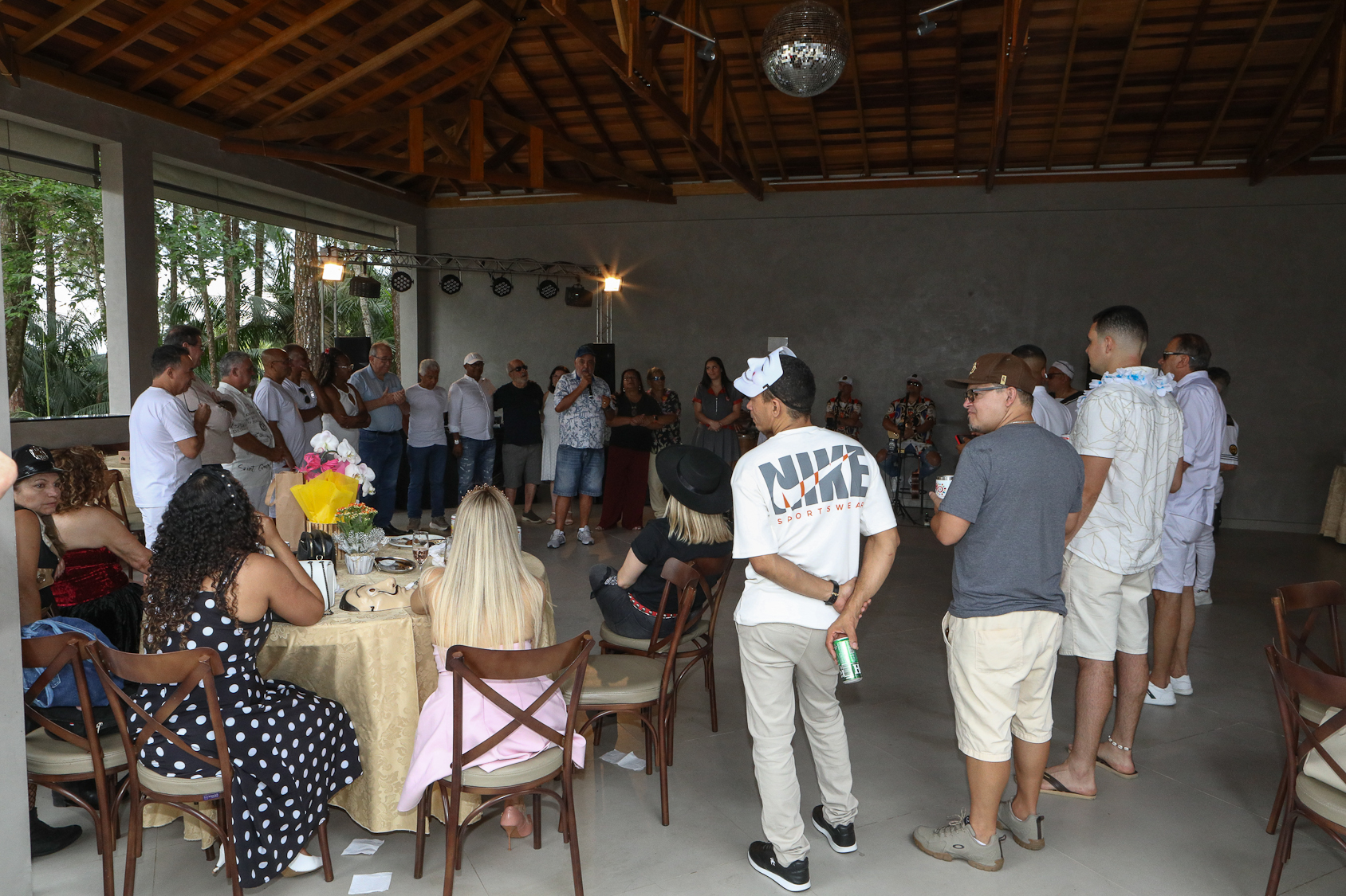 Confraternização dos funcionários do sindicatos dos químicos do abc realizado no Riacho Grande/SP. Fotos Dino Santos. Brasil_12_12_2025.