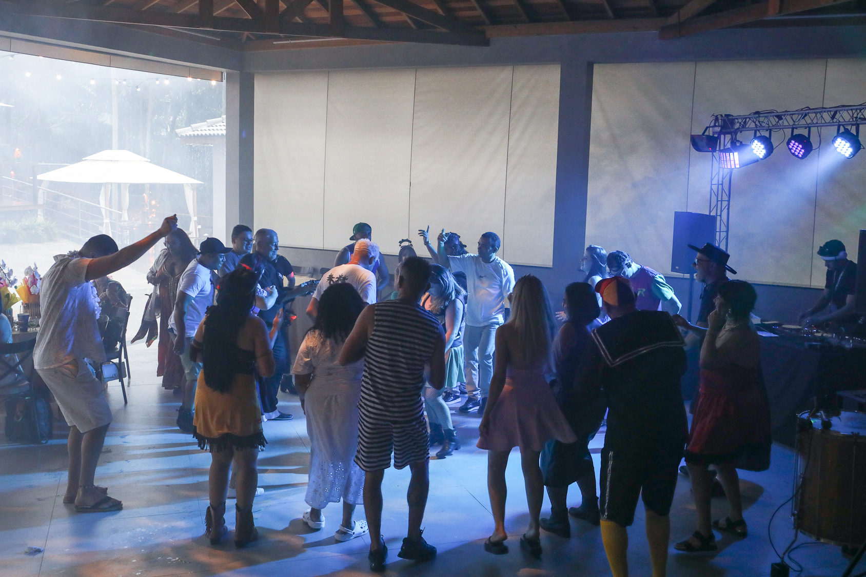 Confraternização dos funcionários do sindicatos dos químicos do abc realizado no Riacho Grande/SP. Fotos Dino Santos. Brasil_12_12_2025.