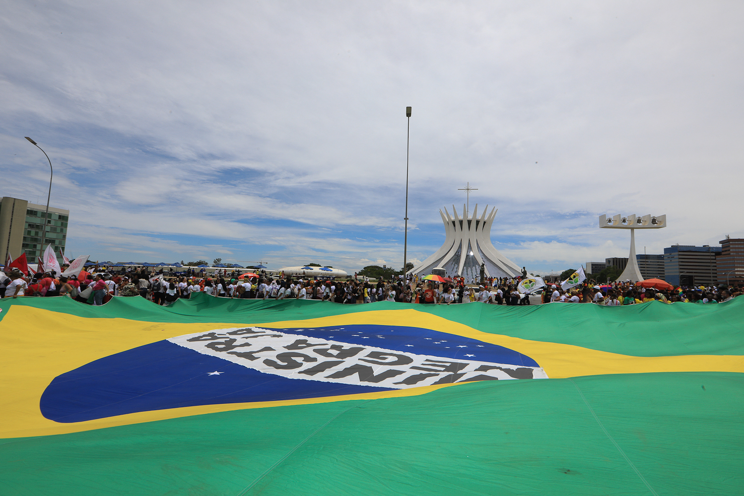 2ª Marcha Nacional das Mulheres Negras realizada em Brasília. Concentra no espaço do Museu Nacional de Brasília. Fotos Dino Santos_25_11_2025.