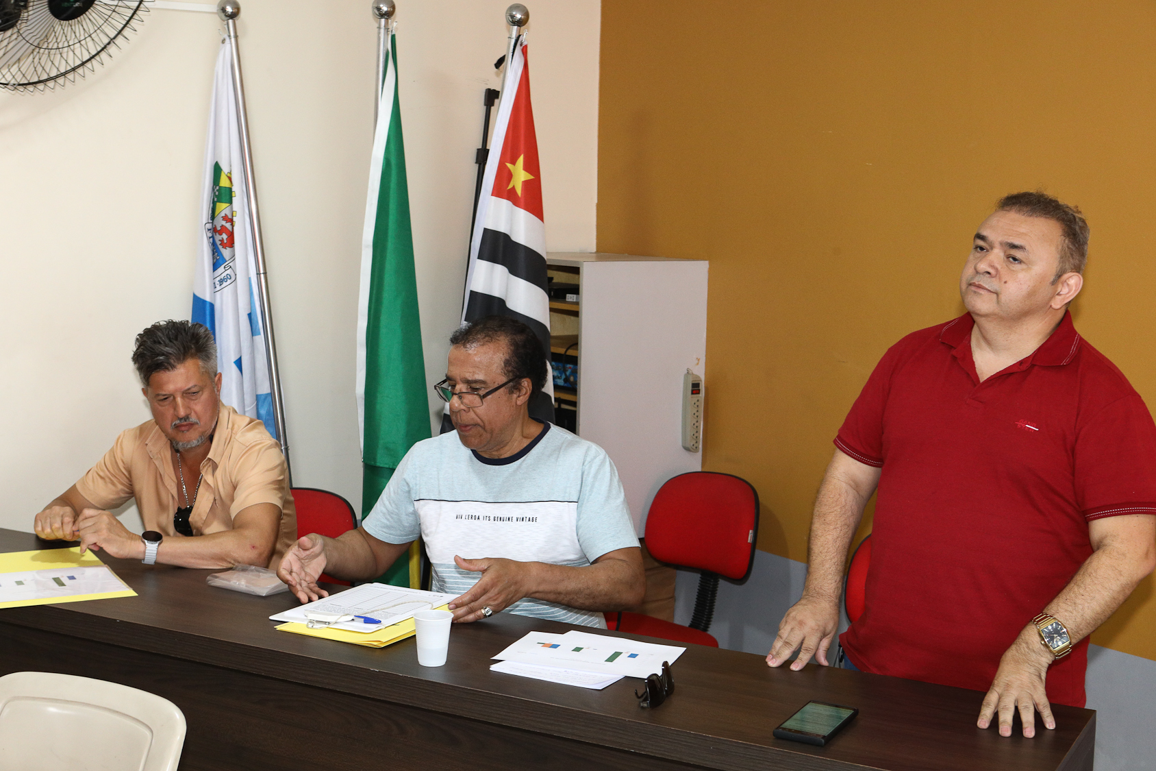 Assembleia de prestação de contas para a categoria Química do ABC realizada na regional de Diadema. Fotos Dino Santos. Brasil_29_11_2025.