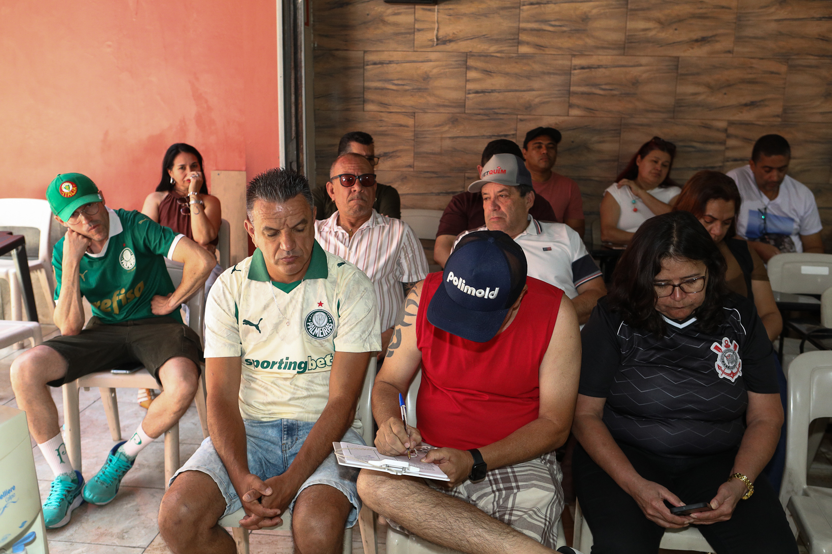 Assembleia de prestação de contas para a categoria Química do ABC realizada na regional de Diadema. Fotos Dino Santos. Brasil_29_11_2025.
