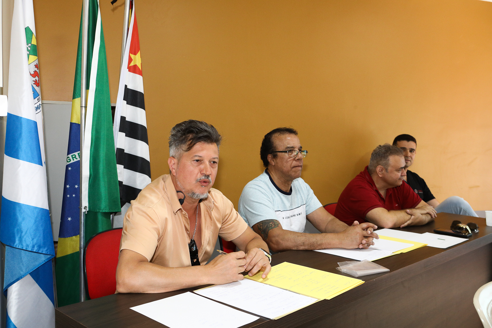 Assembleia de prestação de contas para a categoria Química do ABC realizada na regional de Diadema. Fotos Dino Santos. Brasil_29_11_2025.