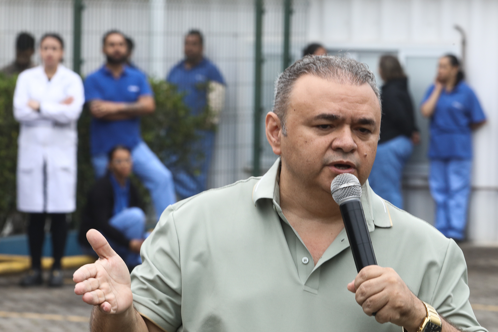 Assembleia na empresa Acrilex sobre os direitos dos trabalhadores PLR, Cesta básica, campanha salarial de 2025. Fotos Dino Santos. Brasil