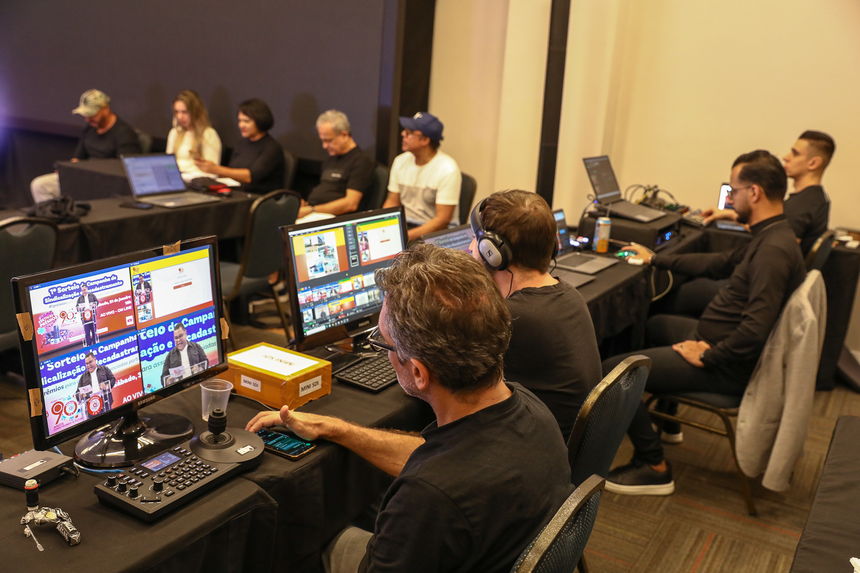 1º Sorteio da Campanha de Sindicalização e Recadastramento festival de prêmios realizado o sorteio no Hotel Bristol. Av. Industrial, 885 - Santo André/SP. Fotos Dino Santos. Brasil_31_01_2026.