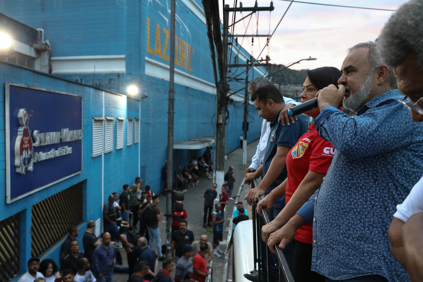 Ato contra a demissão do representante dos trabalhadores por injusta causa na Sherwin Williams. Estrada do Montanhão, 3.000 - São Bernardo do Campo/SP. Fotos Dino Santos. Brasil_13_02_2026.
