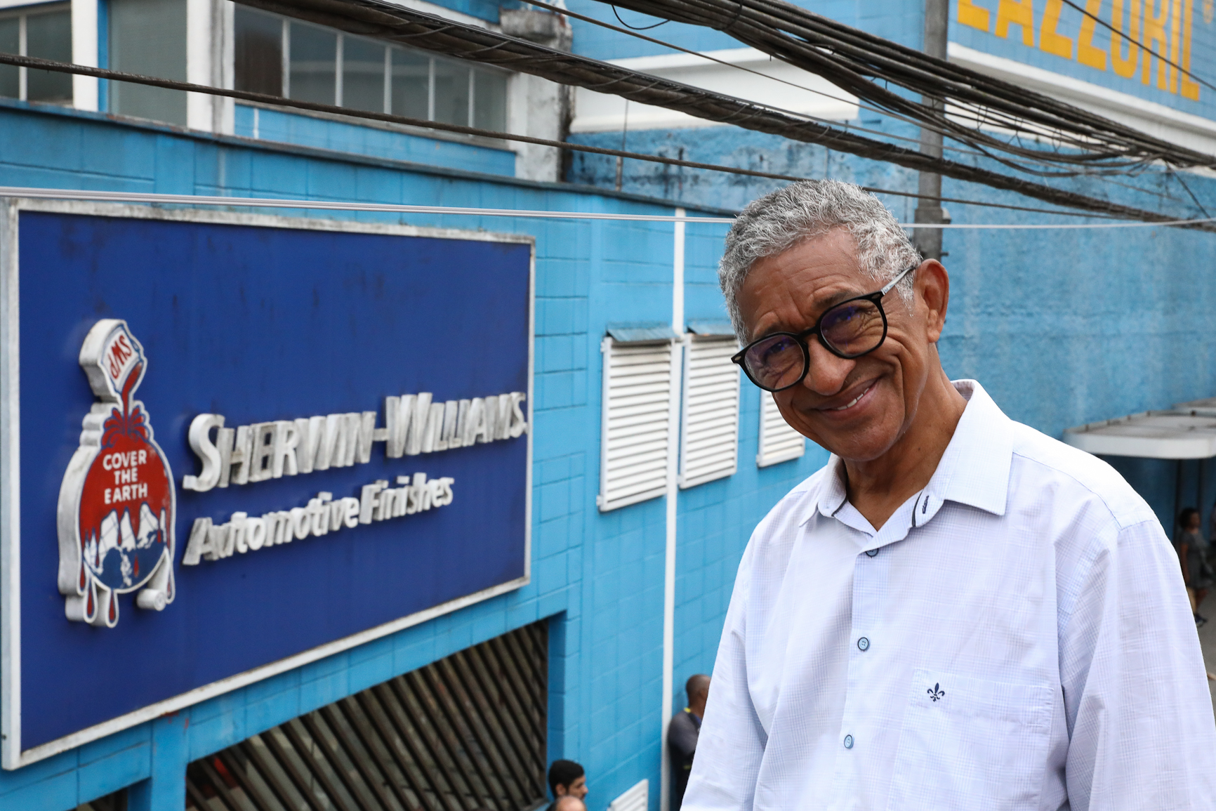 Ato contra a demissão do representante dos trabalhadores por injusta causa na Sherwin Williams. Estrada do Montanhão, 3.000 - São Bernardo do Campo/SP. Fotos Dino Santos. Brasil_13_02_2026.