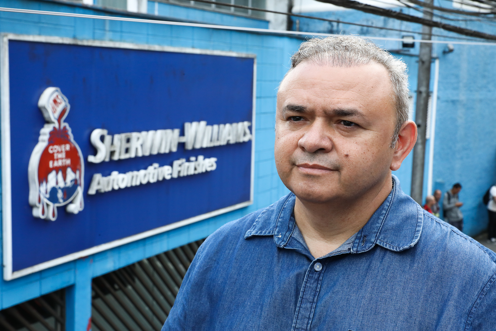 Ato contra a demissão do representante dos trabalhadores por injusta causa na Sherwin Williams. Estrada do Montanhão, 3.000 - São Bernardo do Campo/SP. Fotos Dino Santos. Brasil_13_02_2026.