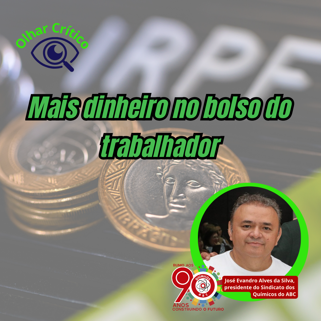 Mais dinheiro no bolso do trabalhador