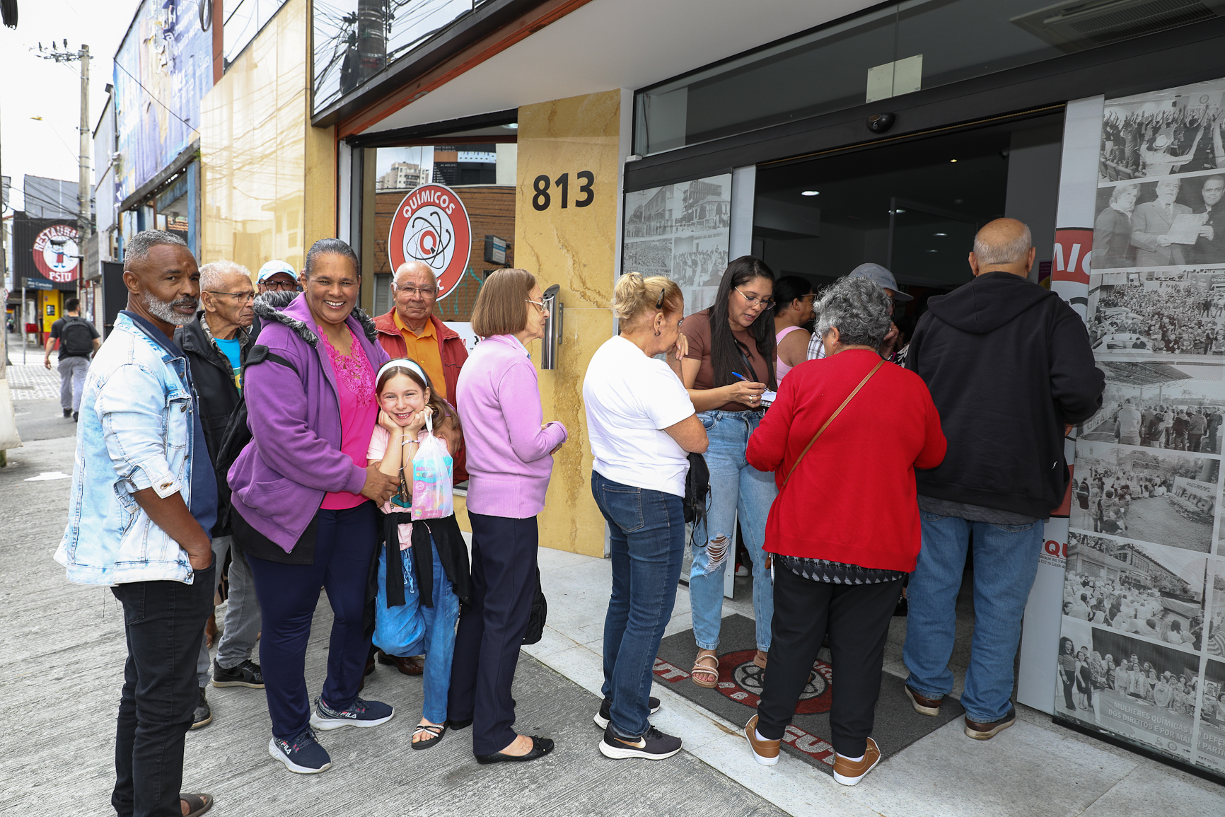Eleição da nova diretoria da Associação dos Aposentados e Pensionista Químicos do ABC realizado na Sede do Sindicato dos Químicos do ABC realizada na sede do Sindicato dos Químicos do ABC. Rua Senador Flaquer, 813 - Centro de Santo André/SP.