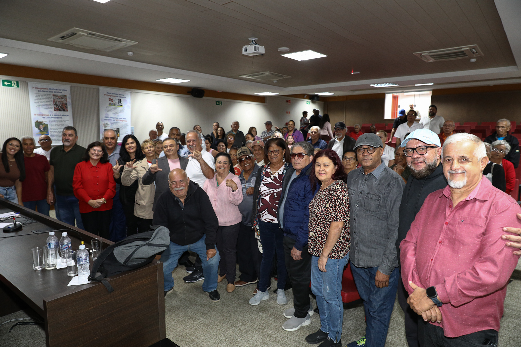 Eleição da nova diretoria da Associação dos Aposentados e Pensionista Químicos do ABC realizado na Sede do Sindicato dos Químicos do ABC realizada na sede do Sindicato dos Químicos do ABC. Rua Senador Flaquer, 813 - Centro de Santo André/SP.