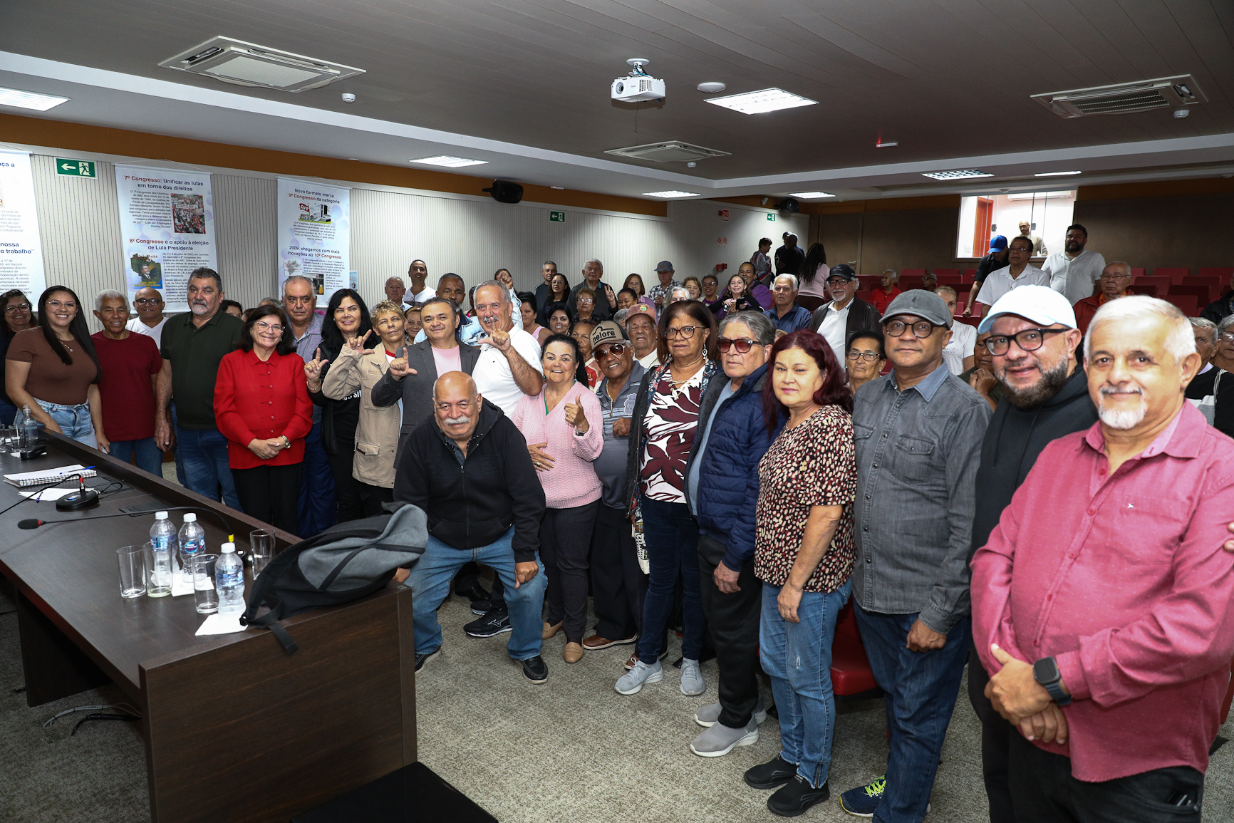 Eleição da nova diretoria da Associação dos Aposentados e Pensionista Químicos do ABC realizado na Sede do Sindicato dos Químicos do ABC realizada na sede do Sindicato dos Químicos do ABC. Rua Senador Flaquer, 813 - Centro de Santo André/SP.