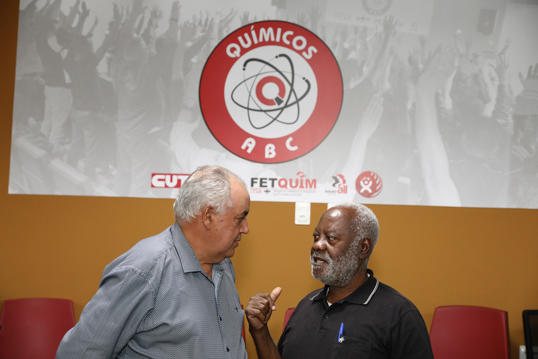 Eleição da nova diretoria da Associação dos Aposentados e Pensionista Químicos do ABC realizado na Sede do Sindicato dos Químicos do ABC realizada na sede do Sindicato dos Químicos do ABC. Rua Senador Flaquer, 813 - Centro de Santo André/SP.