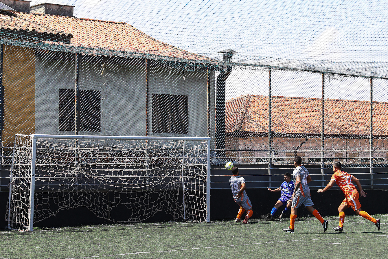 Abertura da Copa Química entre empresas da categoria Química do ABC realizado na Associação do Valdibia em São Bernardo do Campo/SP. Fotos Dino Santos. Brasil_14_03_2025.