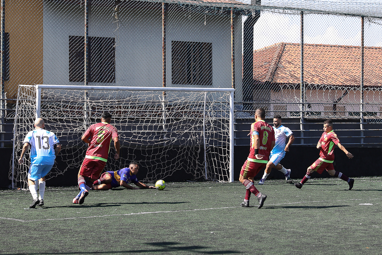 Abertura da Copa Química entre empresas da categoria Química do ABC realizado na Associação do Valdibia em São Bernardo do Campo/SP. Fotos Dino Santos. Brasil_14_03_2025.