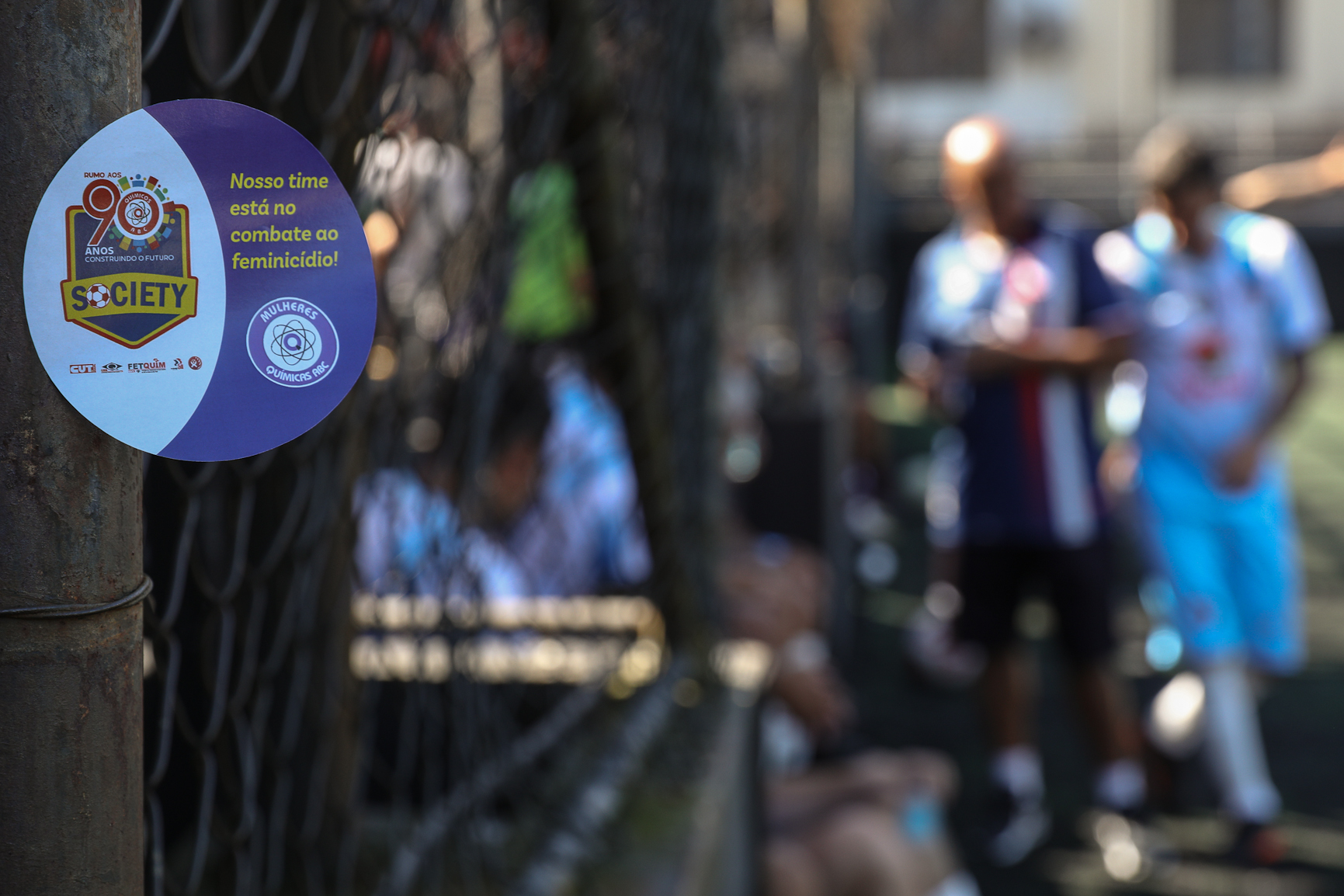 Abertura da Copa Química entre empresas da categoria Química do ABC realizado na Associação do Valdibia em São Bernardo do Campo/SP. Fotos Dino Santos. Brasil_14_03_2025.