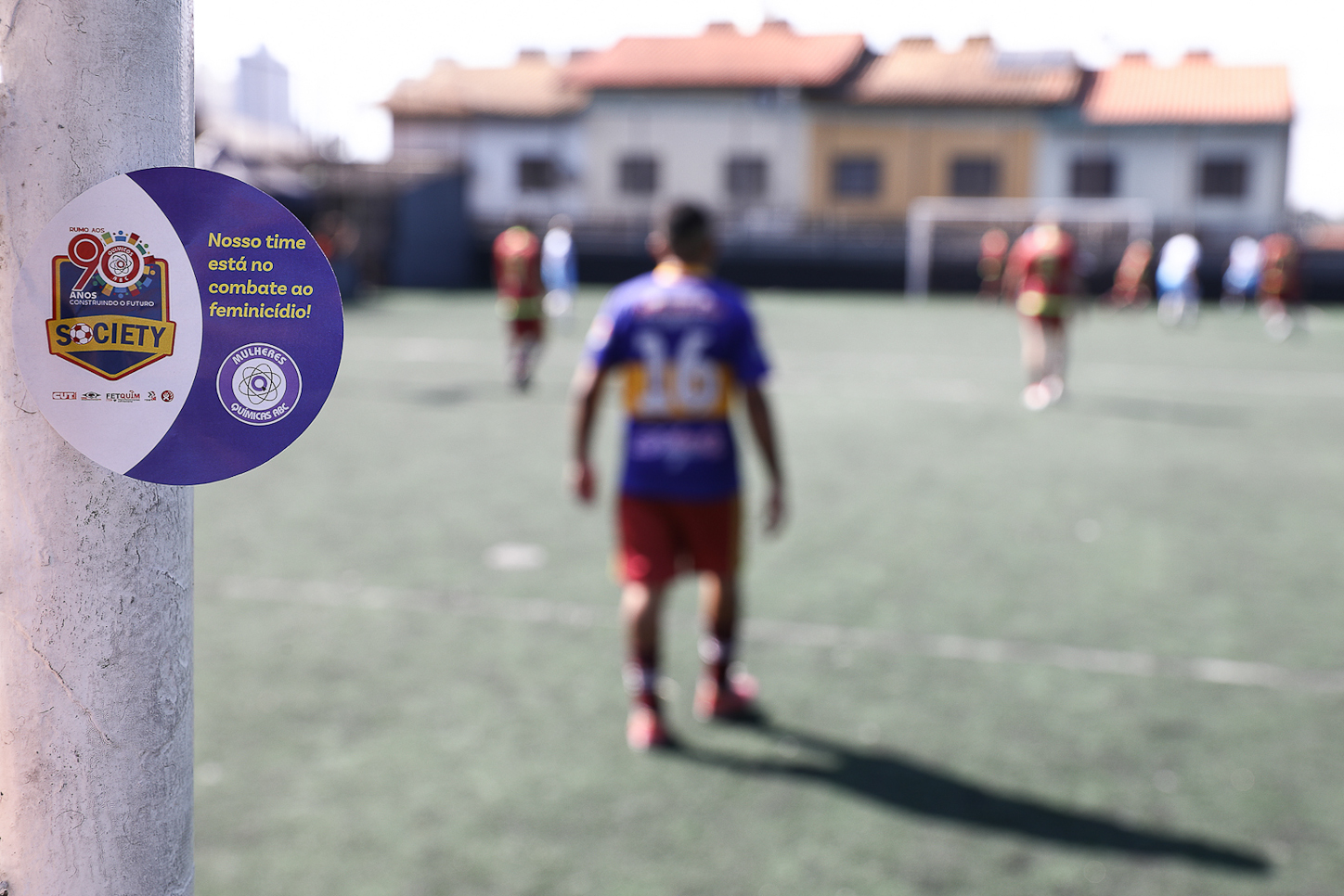 Abertura da Copa Química entre empresas da categoria Química do ABC realizado na Associação do Valdibia em São Bernardo do Campo/SP. Fotos Dino Santos. Brasil_14_03_2025.