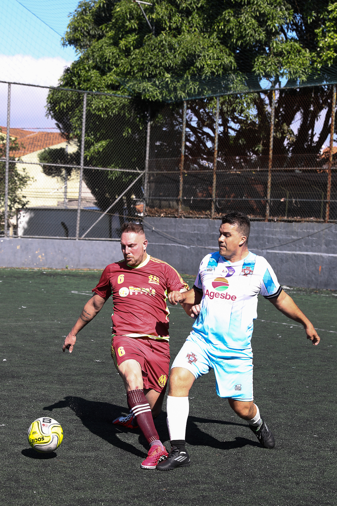 Abertura da Copa Química entre empresas da categoria Química do ABC realizado na Associação do Valdibia em São Bernardo do Campo/SP. Fotos Dino Santos. Brasil_14_03_2025.