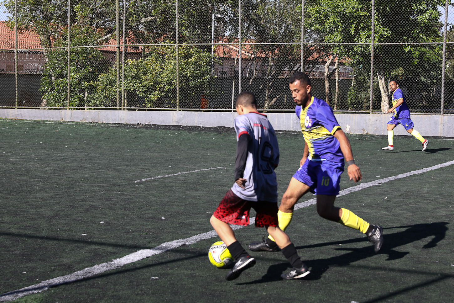 Abertura da Copa Química entre empresas da categoria Química do ABC realizado na Associação do Valdibia em São Bernardo do Campo/SP. Fotos Dino Santos. Brasil_14_03_2025.