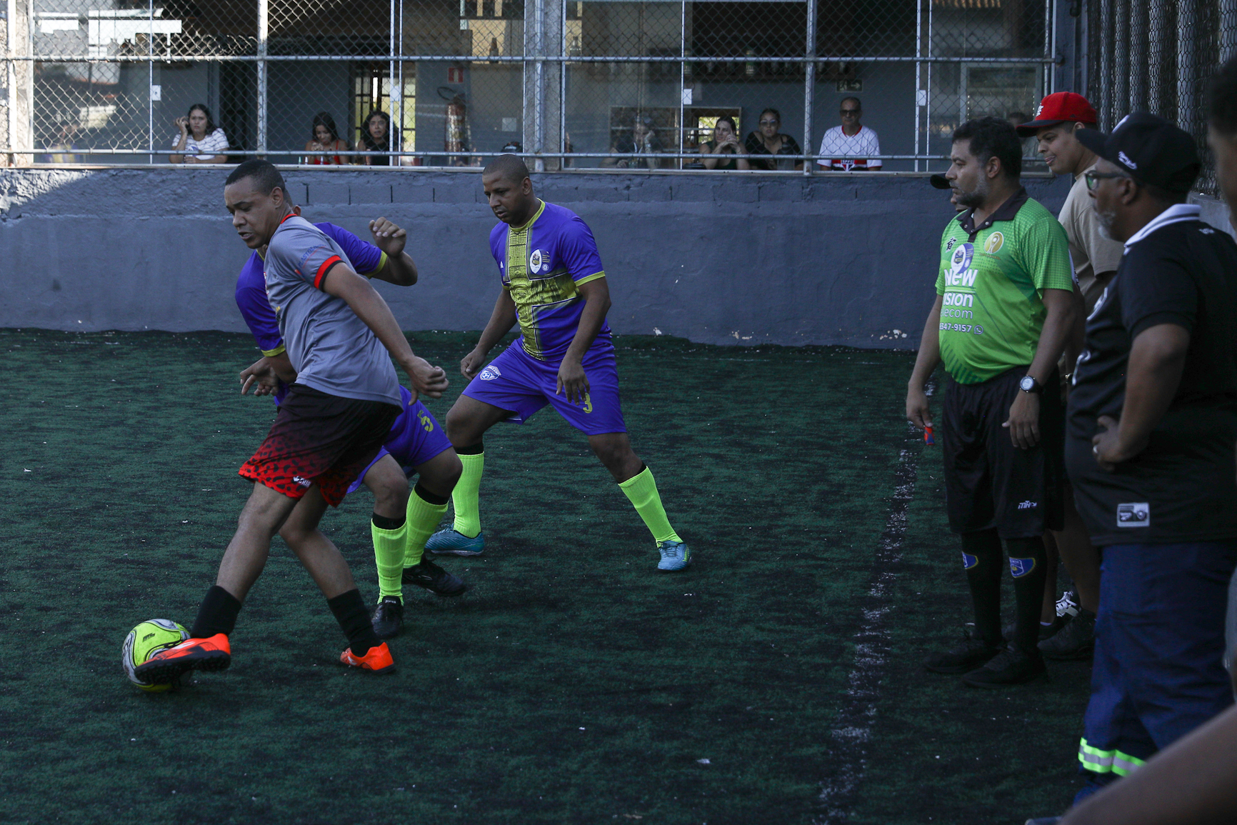 Abertura da Copa Química entre empresas da categoria Química do ABC realizado na Associação do Valdibia em São Bernardo do Campo/SP. Fotos Dino Santos. Brasil_14_03_2025.