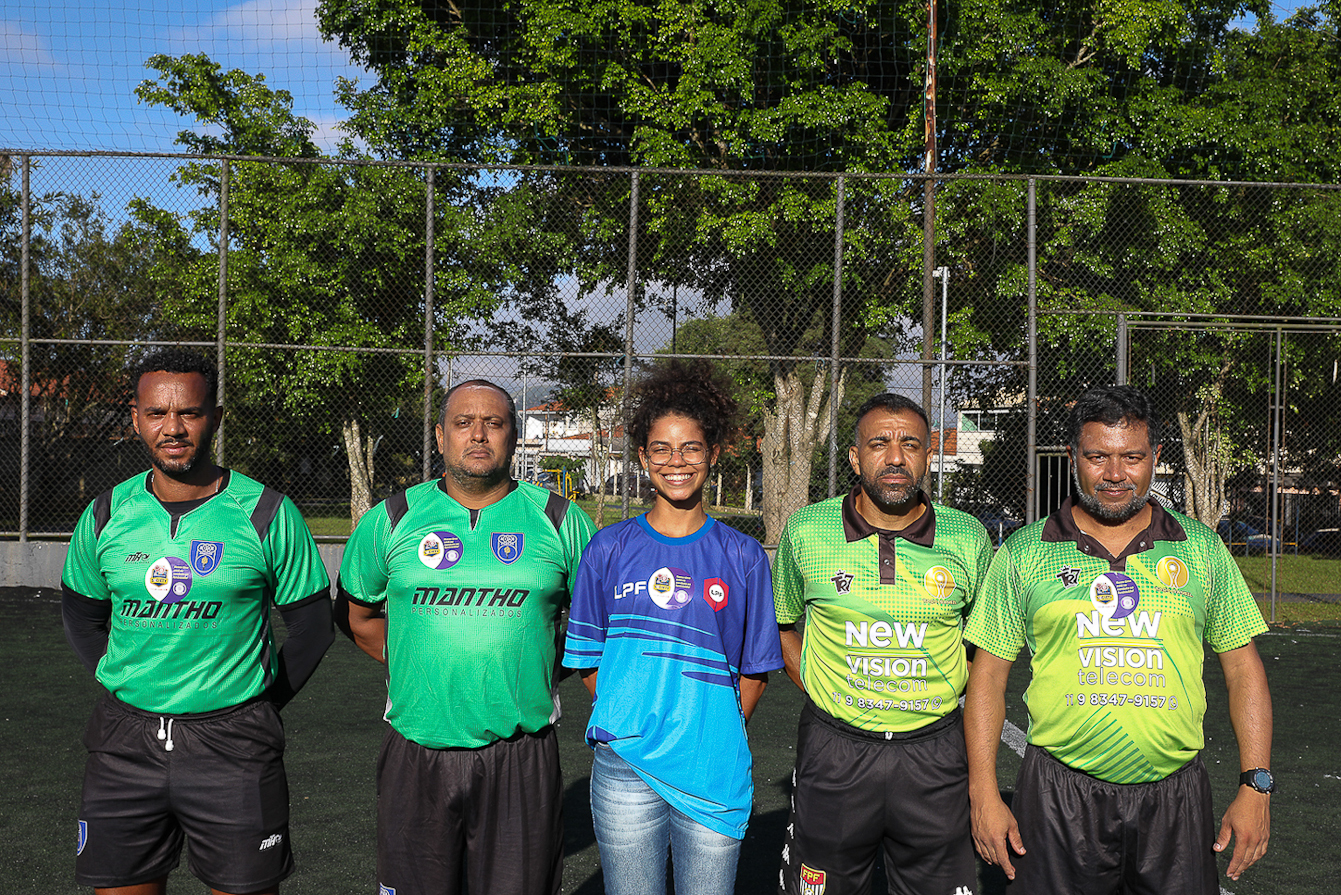Abertura da Copa Química entre empresas da categoria Química do ABC realizado na Associação do Valdibia em São Bernardo do Campo/SP. Fotos Dino Santos. Brasil_14_03_2025.