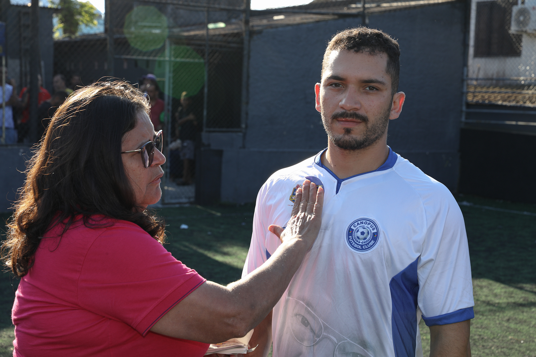 Abertura da Copa Química entre empresas da categoria Química do ABC realizado na Associação do Valdibia em São Bernardo do Campo/SP. Fotos Dino Santos. Brasil_14_03_2025.