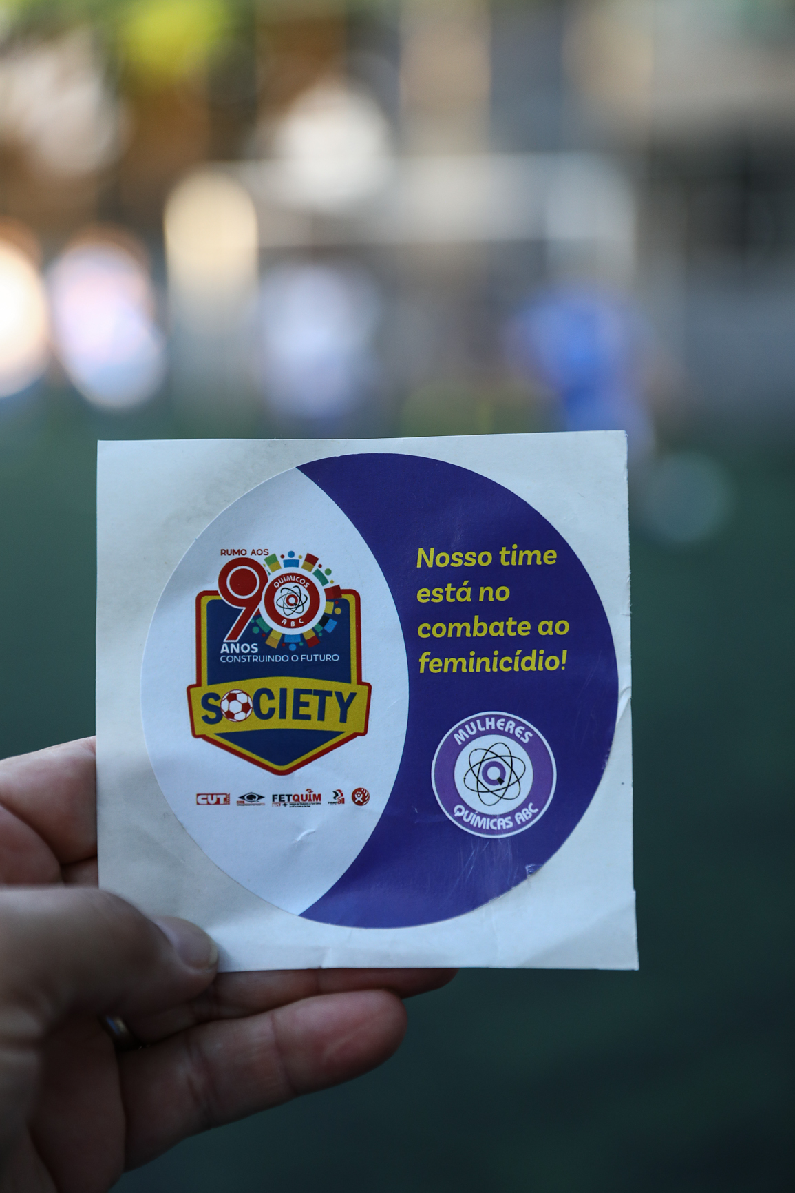 Abertura da Copa Química entre empresas da categoria Química do ABC realizado na Associação do Valdibia em São Bernardo do Campo/SP. Fotos Dino Santos. Brasil_14_03_2025.