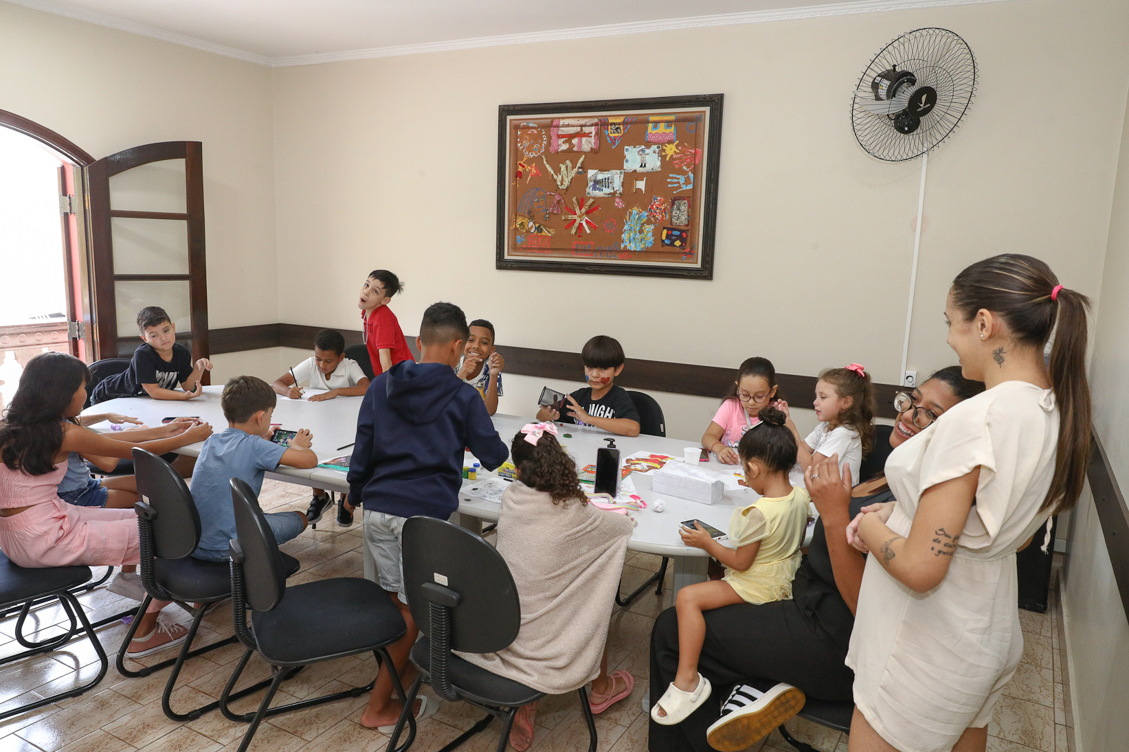 Roda de conversa entre as Mulheres Químicas do ABC com o tema; Combate á violência a mulher realizado na sede do Sindicato dos Químicos do BAC. Rua dos Brilhantes, 232 - Jardim Donini, Diadema/SP. Fotos Dino Santos. Brasil_20_03_2026.