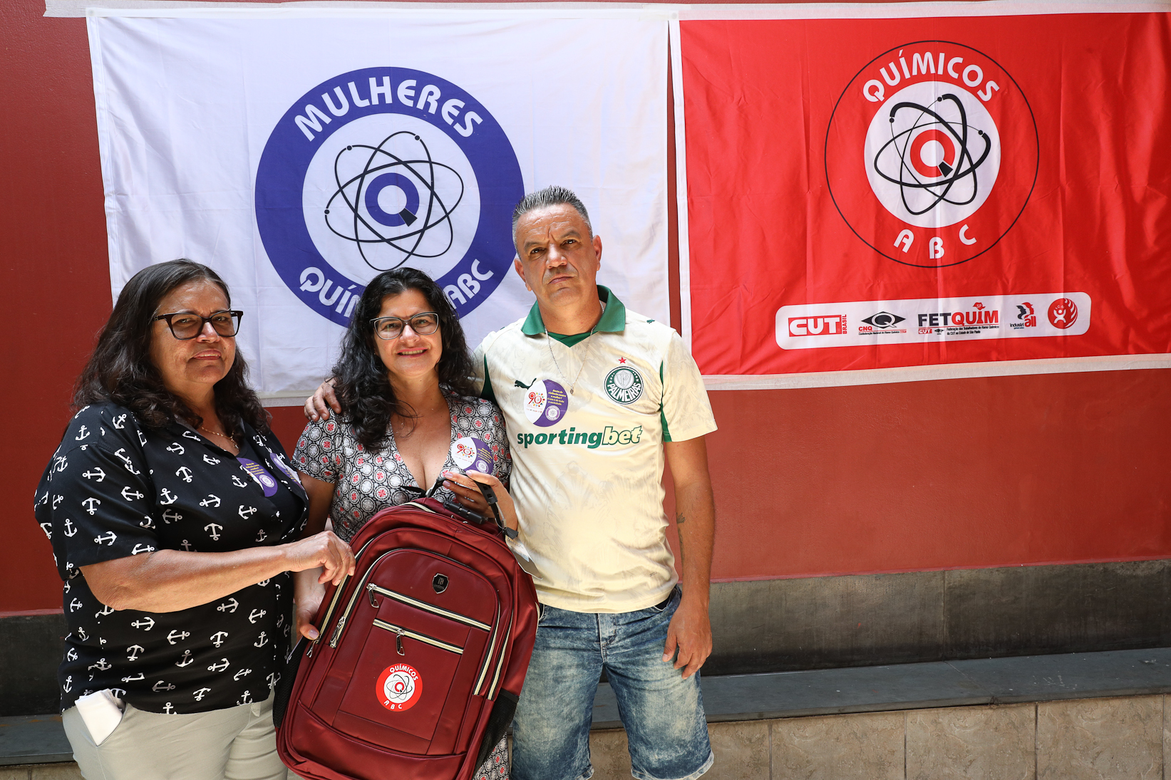 Roda de conversa entre as Mulheres Químicas do ABC com o tema; Combate á violência a mulher realizado na sede do Sindicato dos Químicos do BAC. Rua dos Brilhantes, 232 - Jardim Donini, Diadema/SP. Fotos Dino Santos. Brasil_20_03_2026.