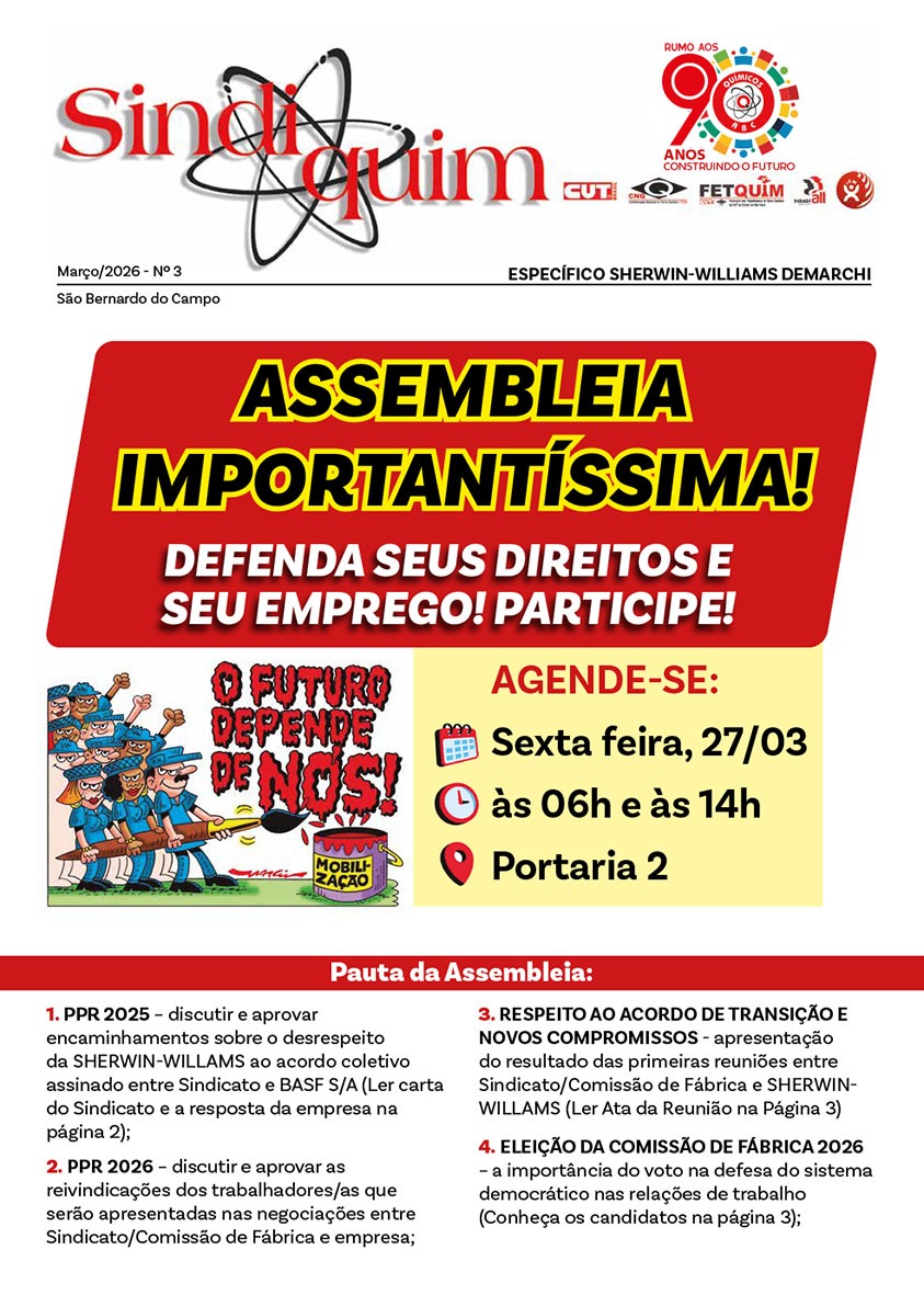 Sindiquim Específico Sherwin-Williams mar/26